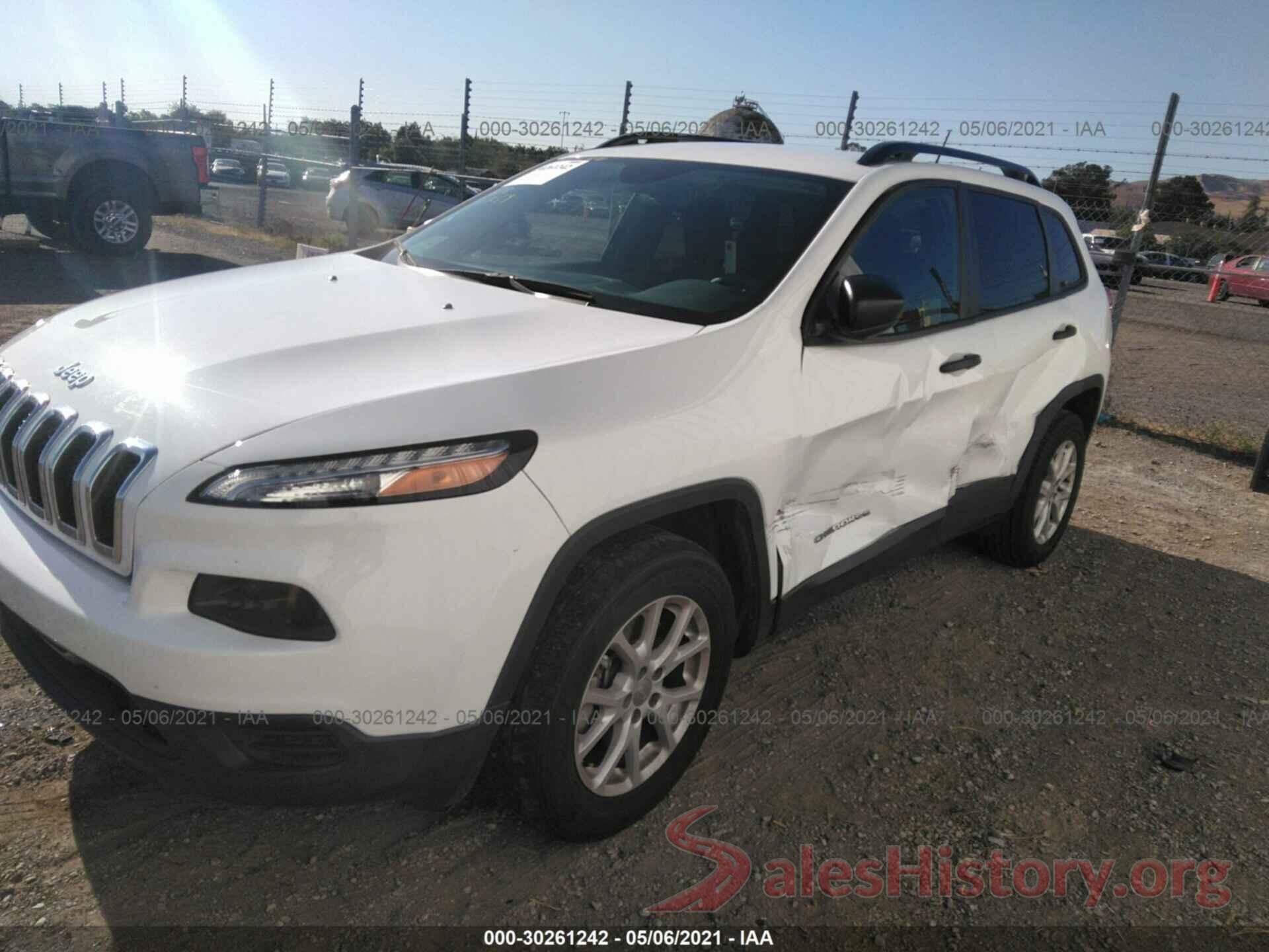 1C4PJMAS8HW647614 2017 JEEP CHEROKEE