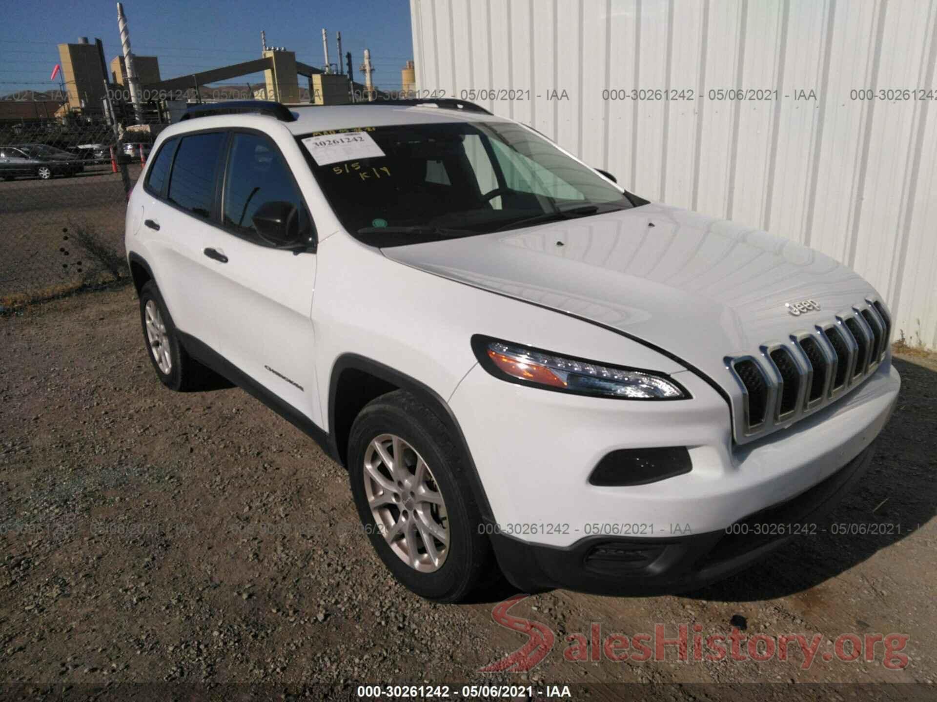 1C4PJMAS8HW647614 2017 JEEP CHEROKEE