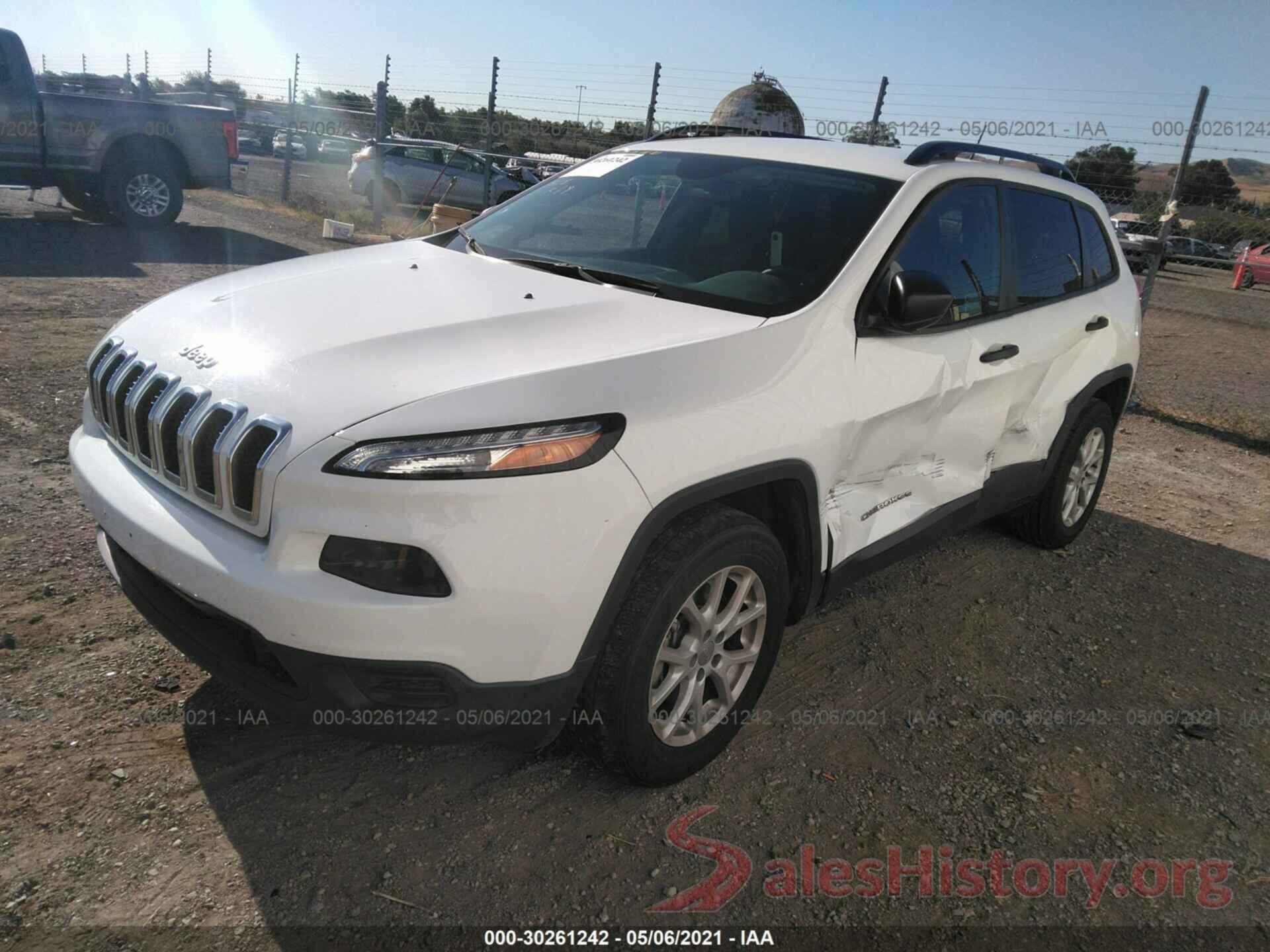 1C4PJMAS8HW647614 2017 JEEP CHEROKEE