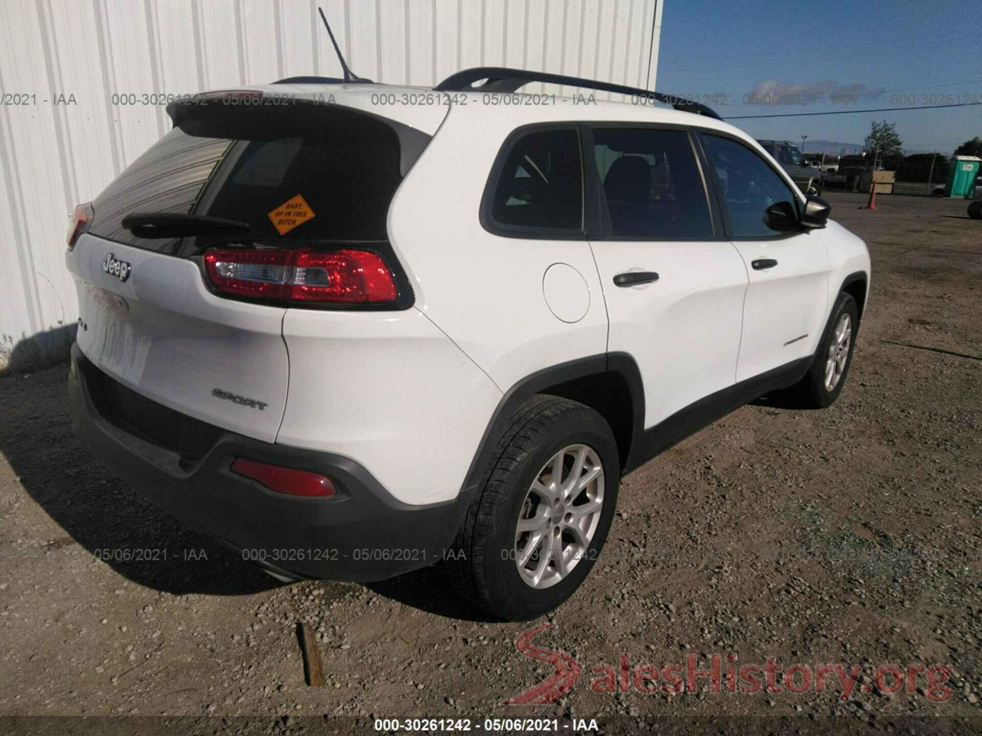 1C4PJMAS8HW647614 2017 JEEP CHEROKEE