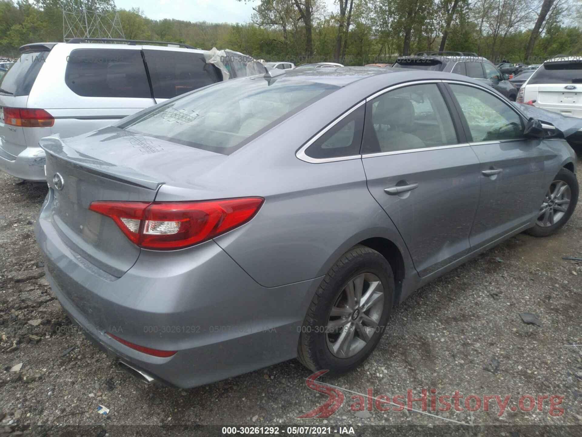 5NPE24AF0GH368346 2016 HYUNDAI SONATA