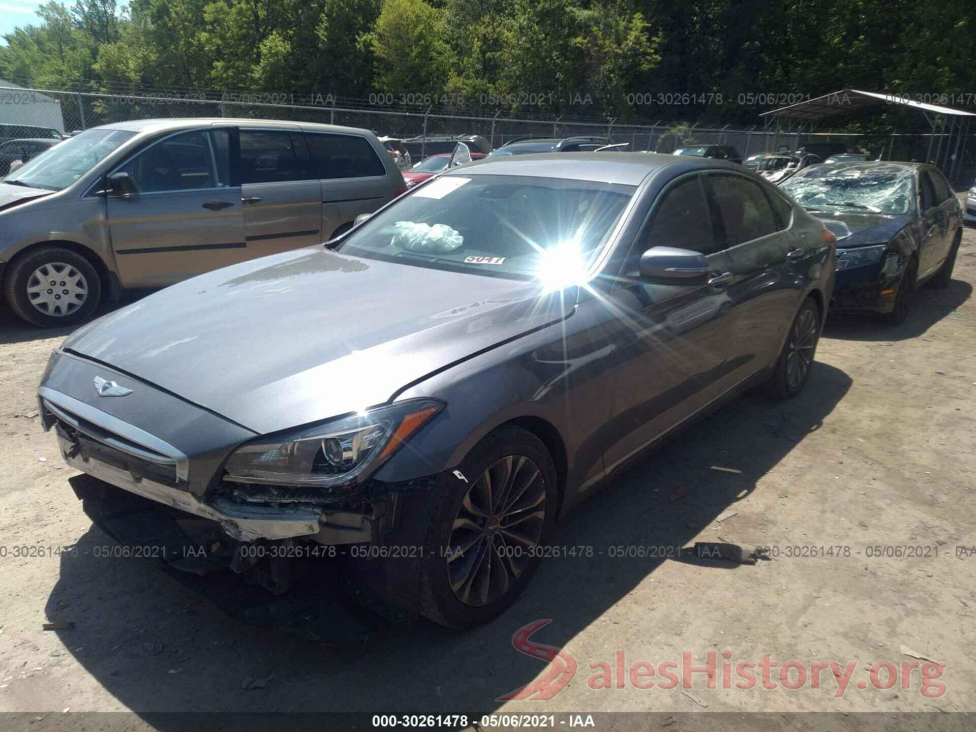 KMHGN4JE3GU111299 2016 HYUNDAI GENESIS