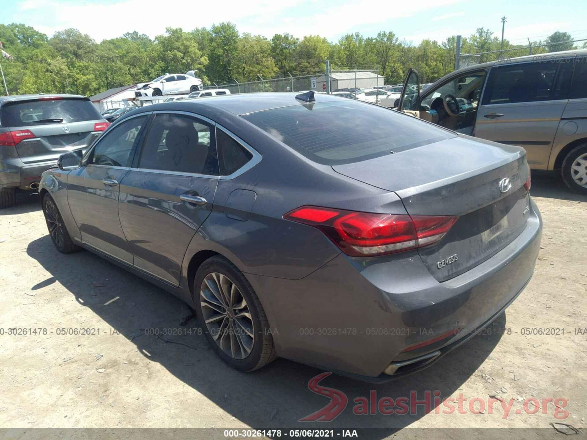 KMHGN4JE3GU111299 2016 HYUNDAI GENESIS