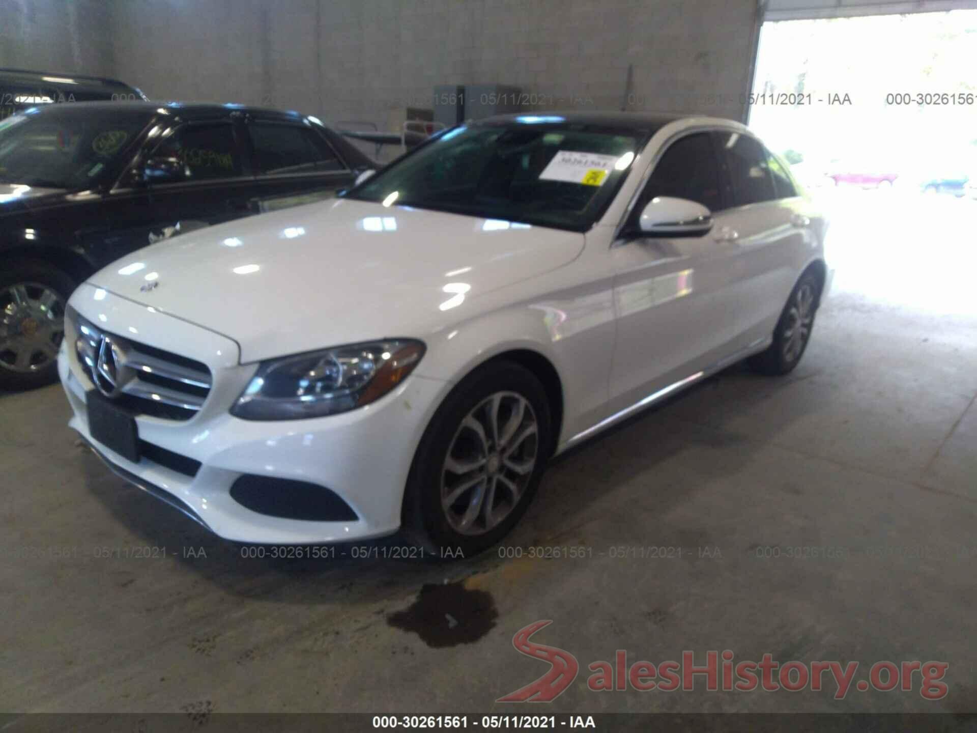 55SWF4KB0GU122320 2016 MERCEDES-BENZ C-CLASS