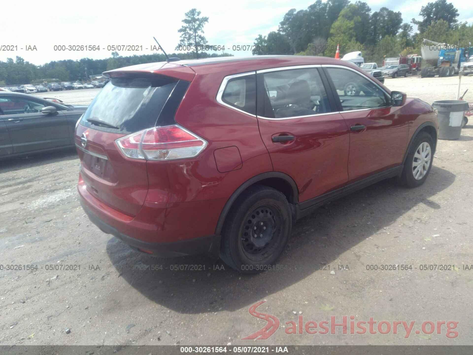 KNMAT2MT8GP640034 2016 NISSAN ROGUE