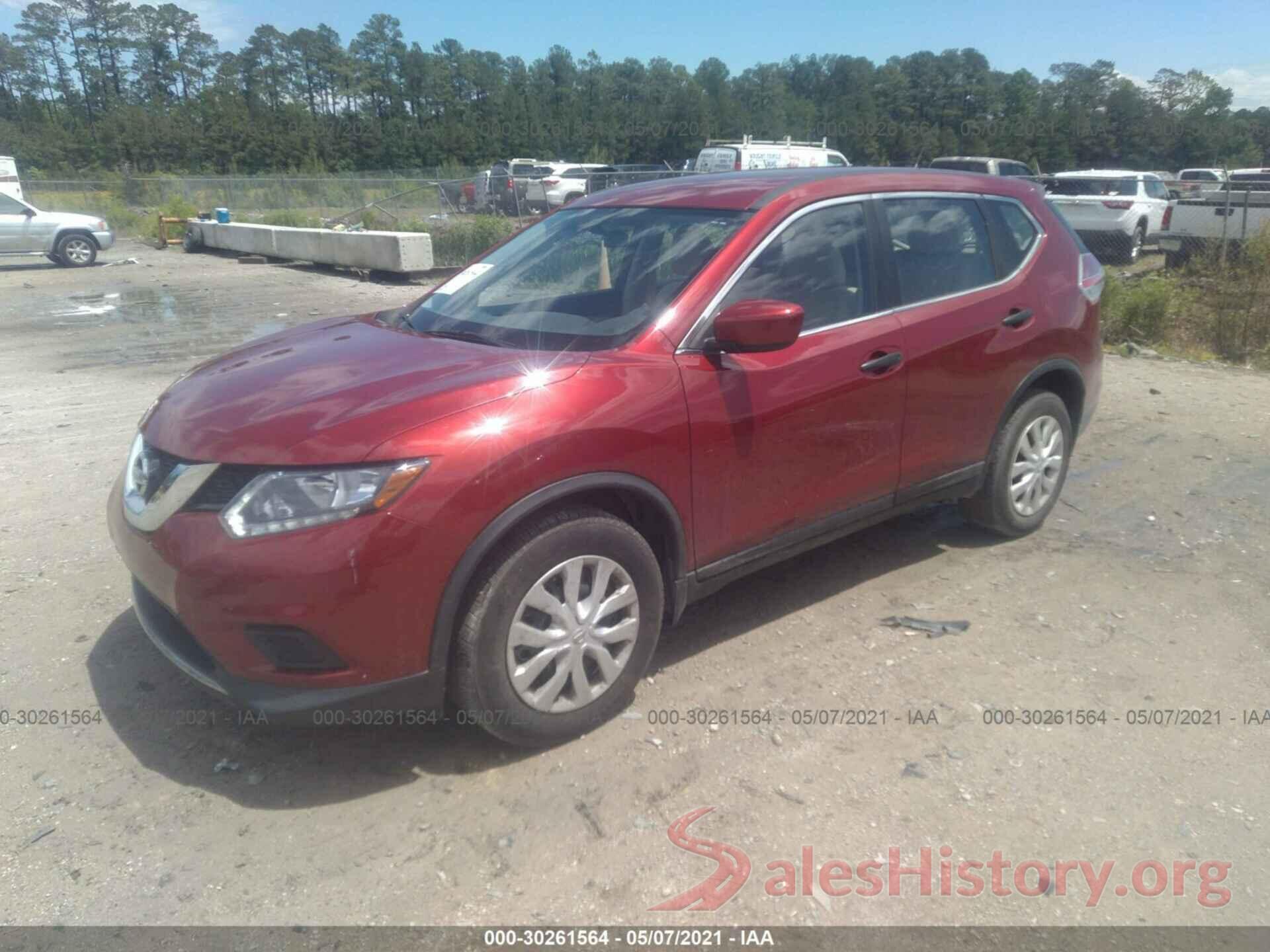 KNMAT2MT8GP640034 2016 NISSAN ROGUE