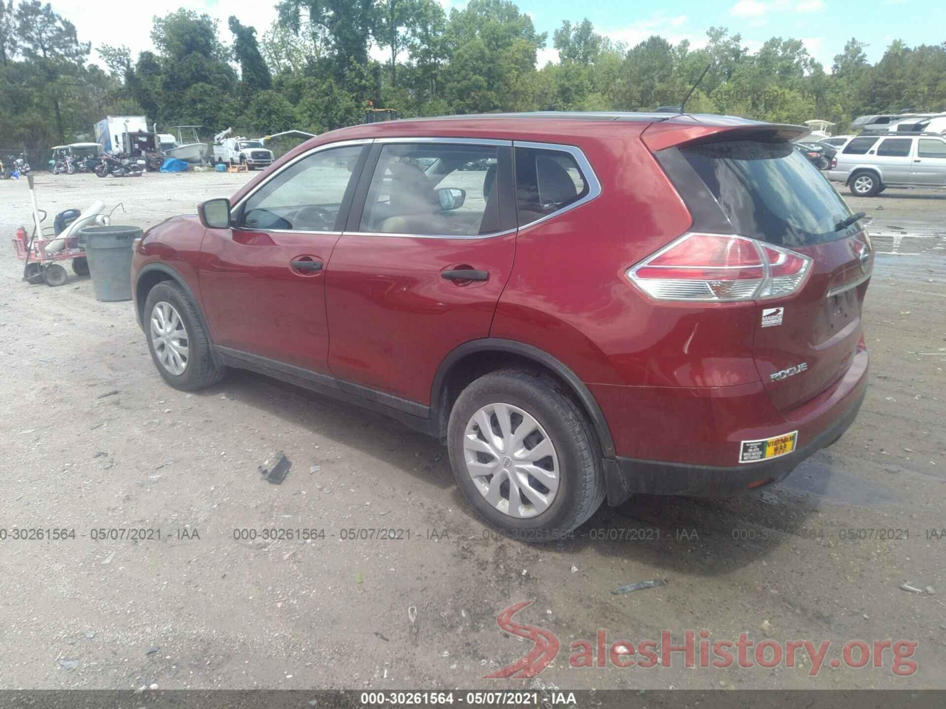 KNMAT2MT8GP640034 2016 NISSAN ROGUE