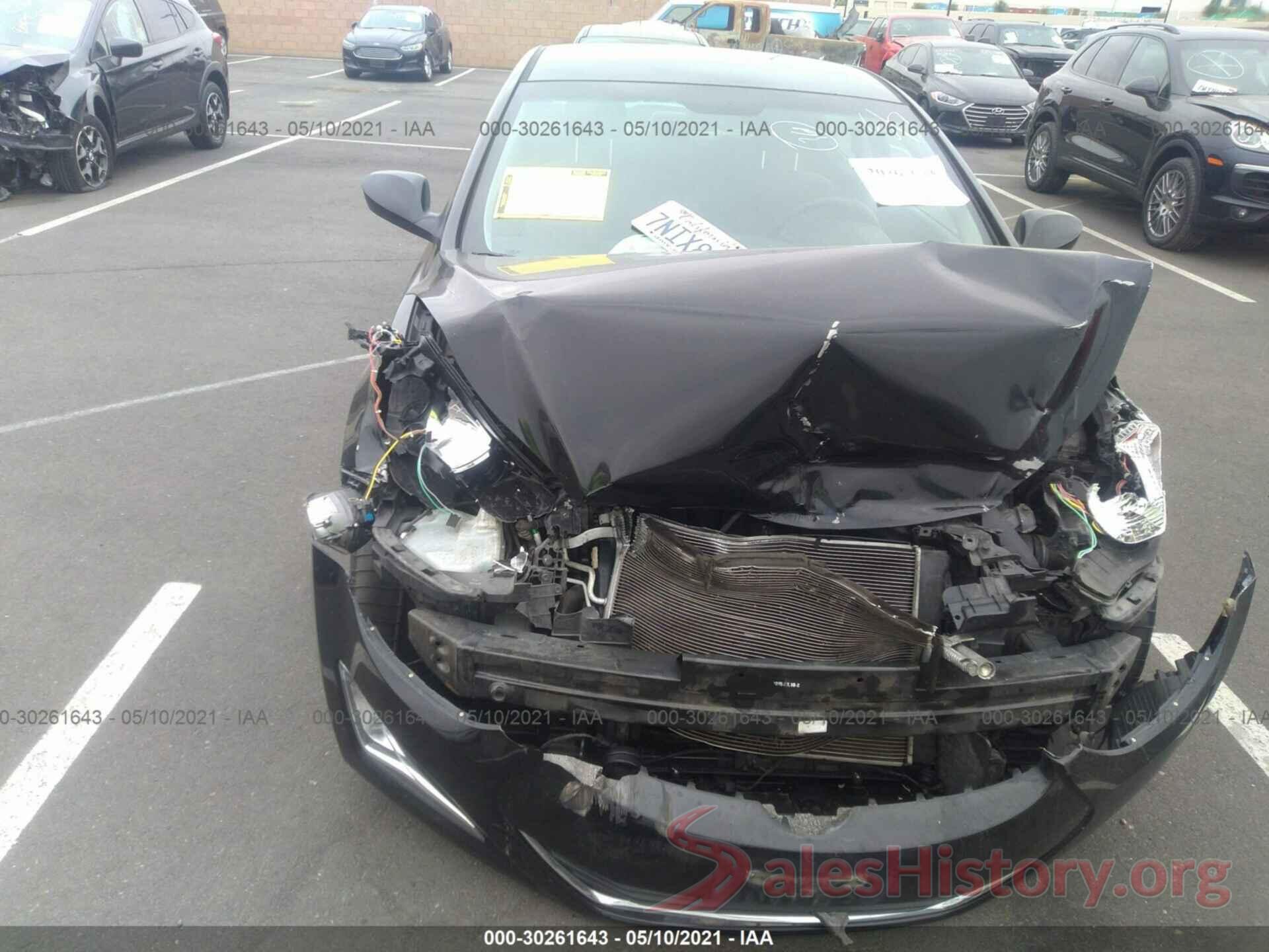 KMHDH4AE8GU607547 2016 HYUNDAI ELANTRA