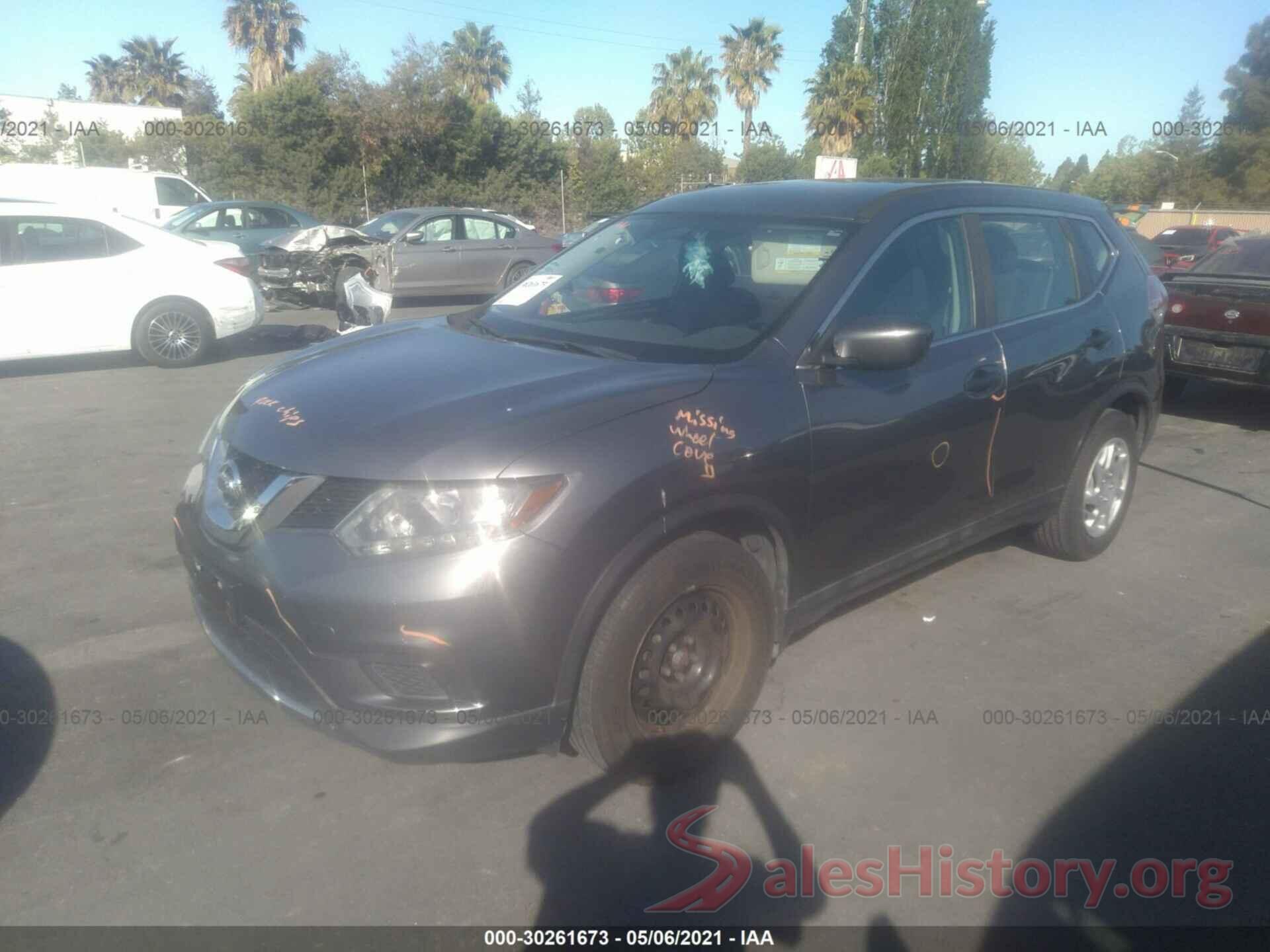 5N1AT2MT9GC840679 2016 NISSAN ROGUE