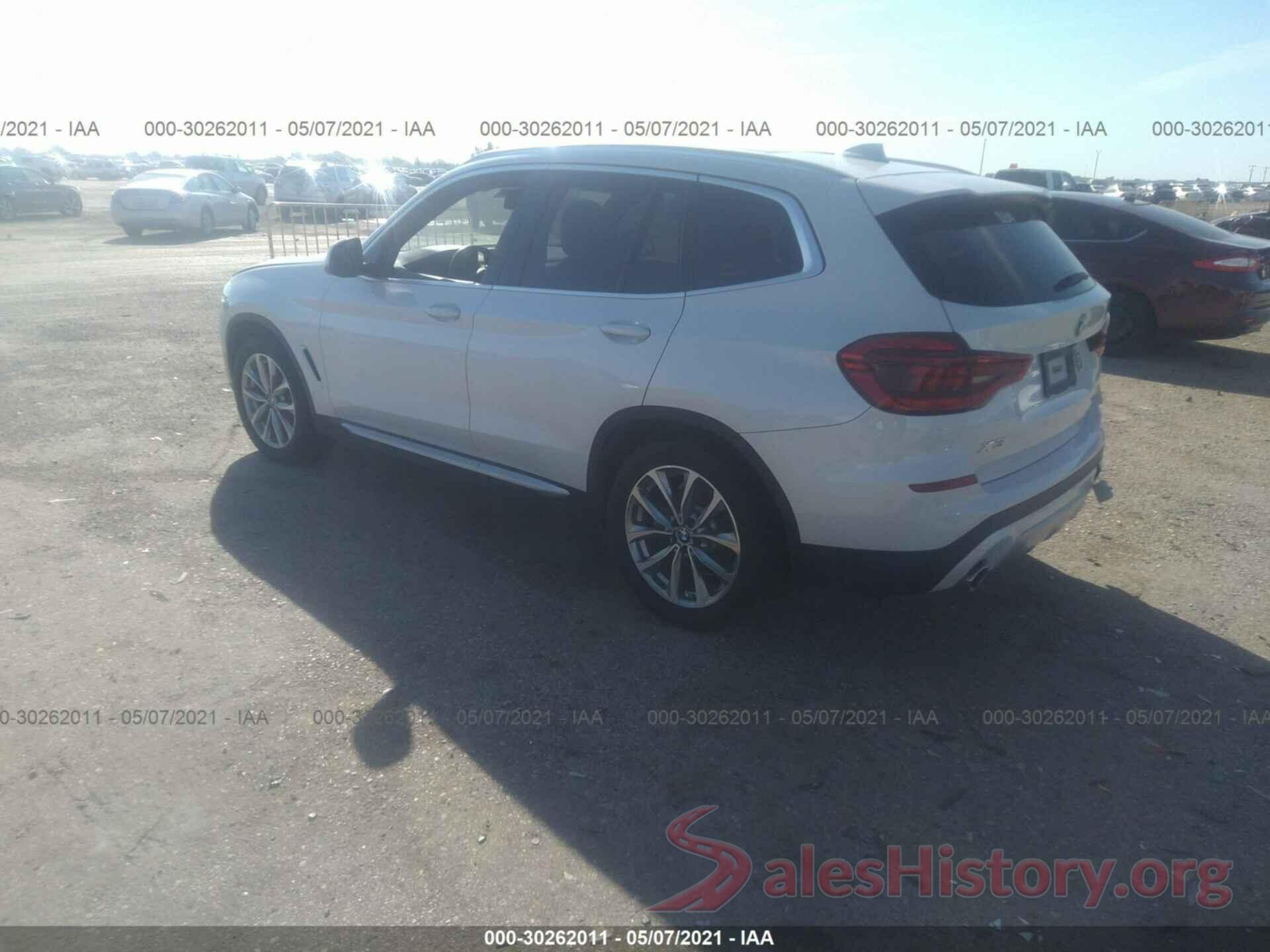 5UXTR7C57KLE88370 2019 BMW X3