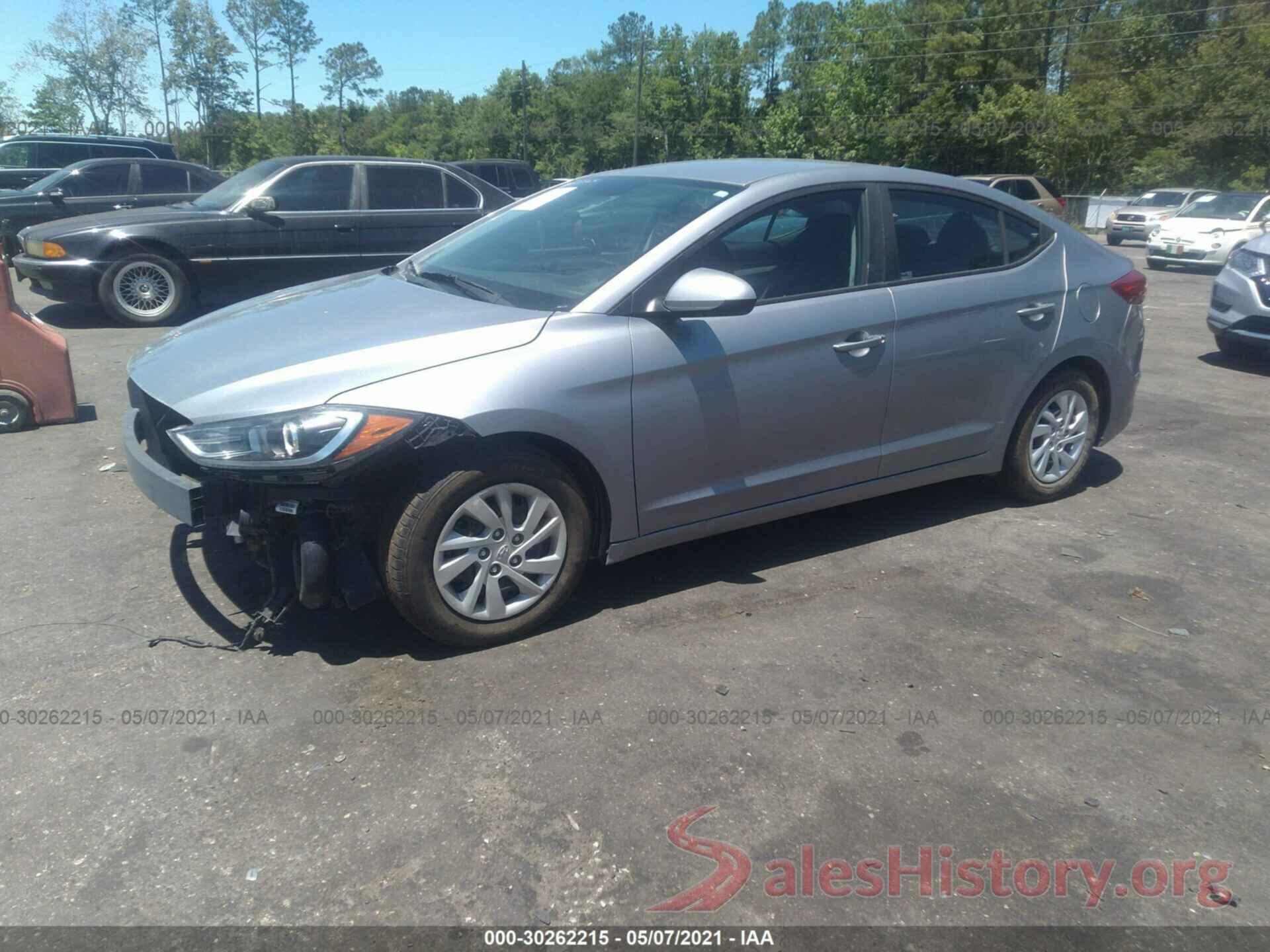 5NPD74LFXHH140527 2017 HYUNDAI ELANTRA