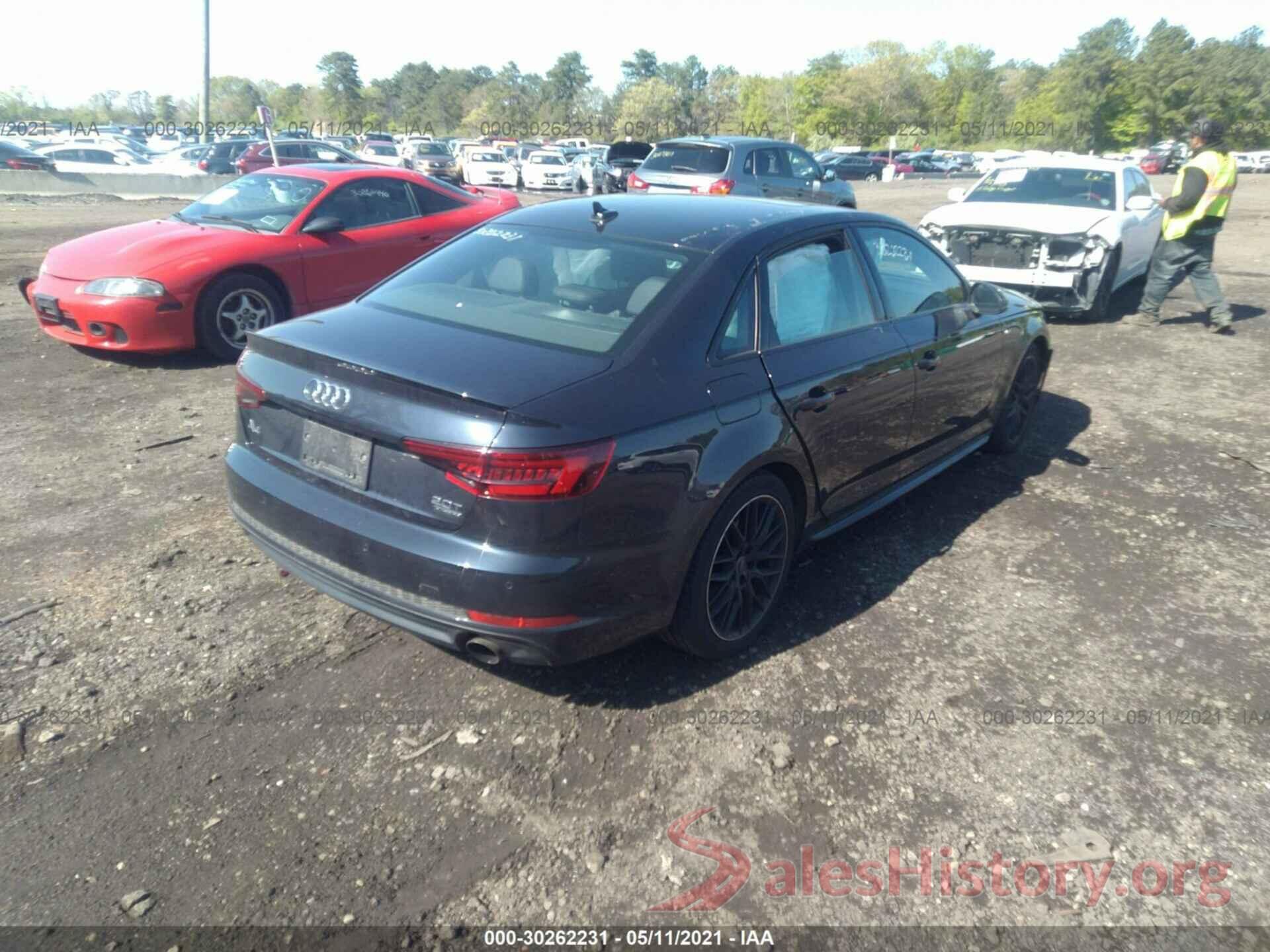 WAUENAF47JA232773 2018 AUDI A4