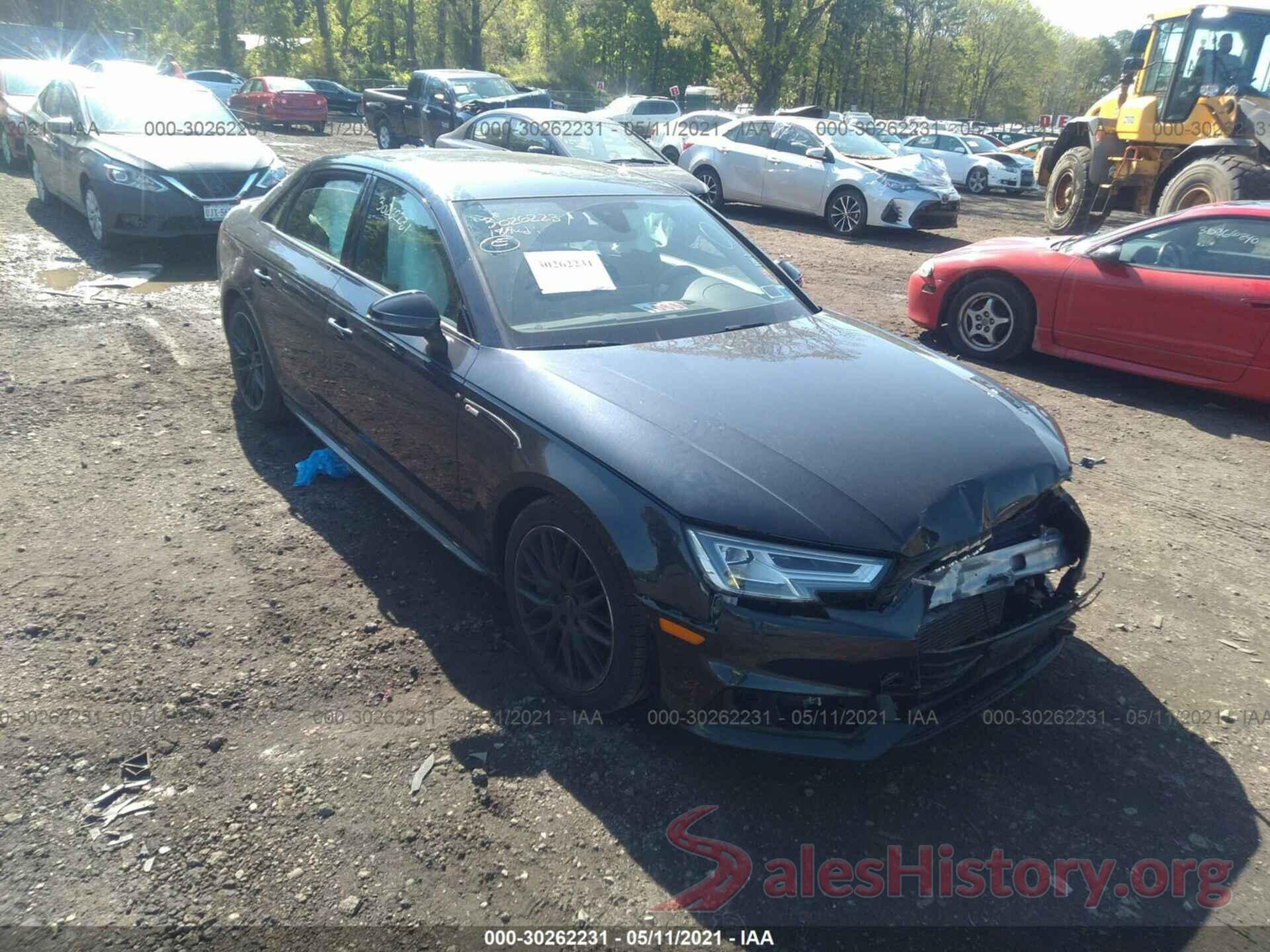 WAUENAF47JA232773 2018 AUDI A4