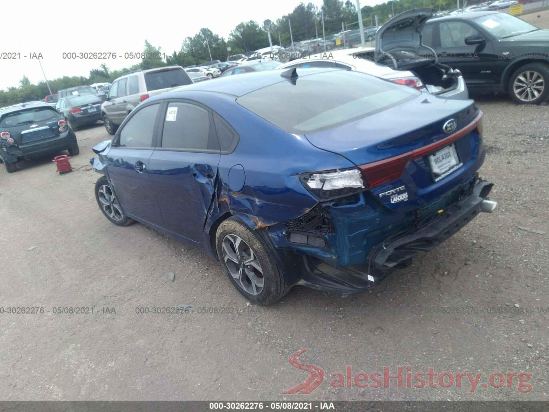 3KPF24AD4LE214675 2020 KIA FORTE