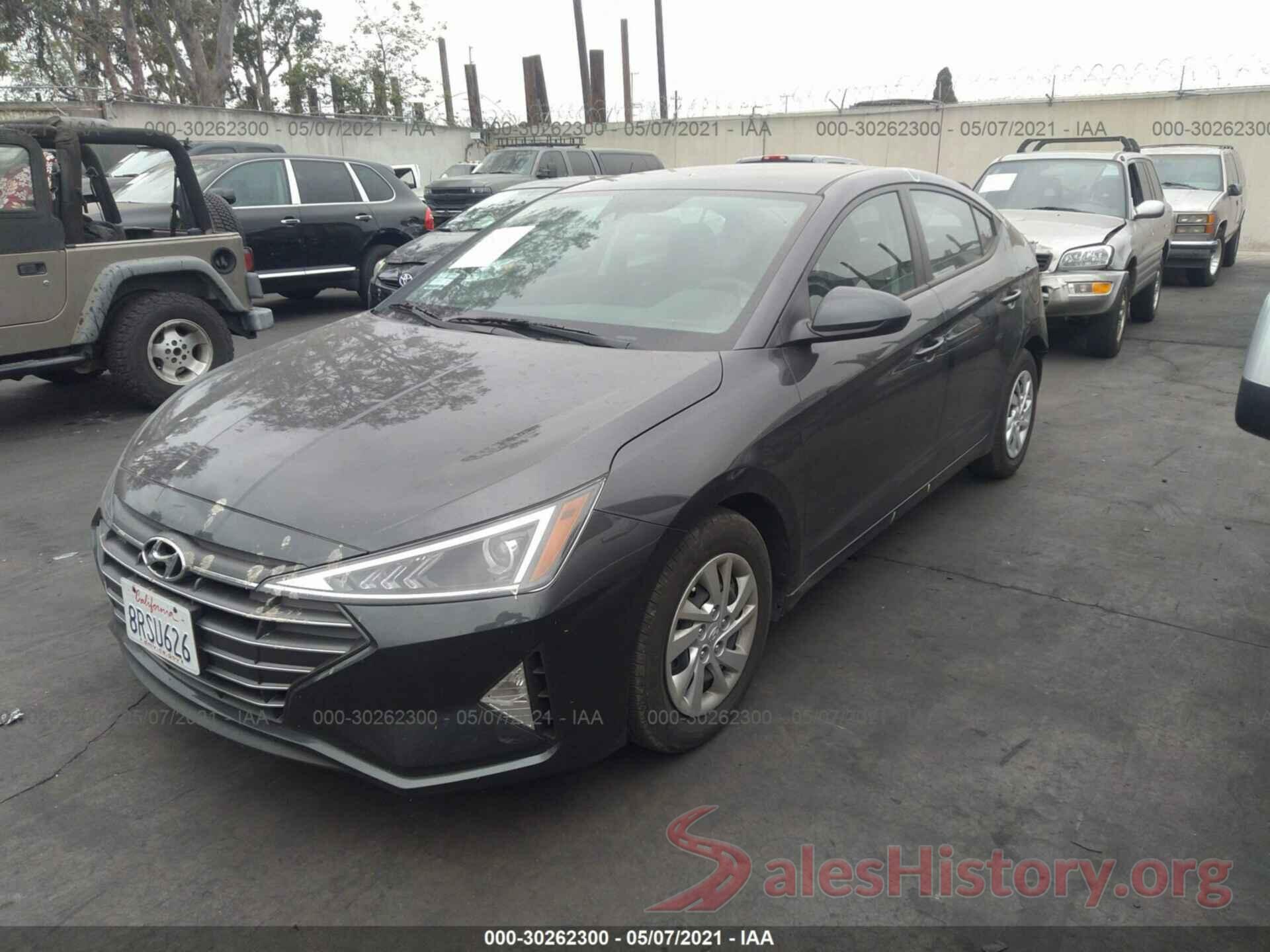 5NPD74LF5LH599733 2020 HYUNDAI ELANTRA