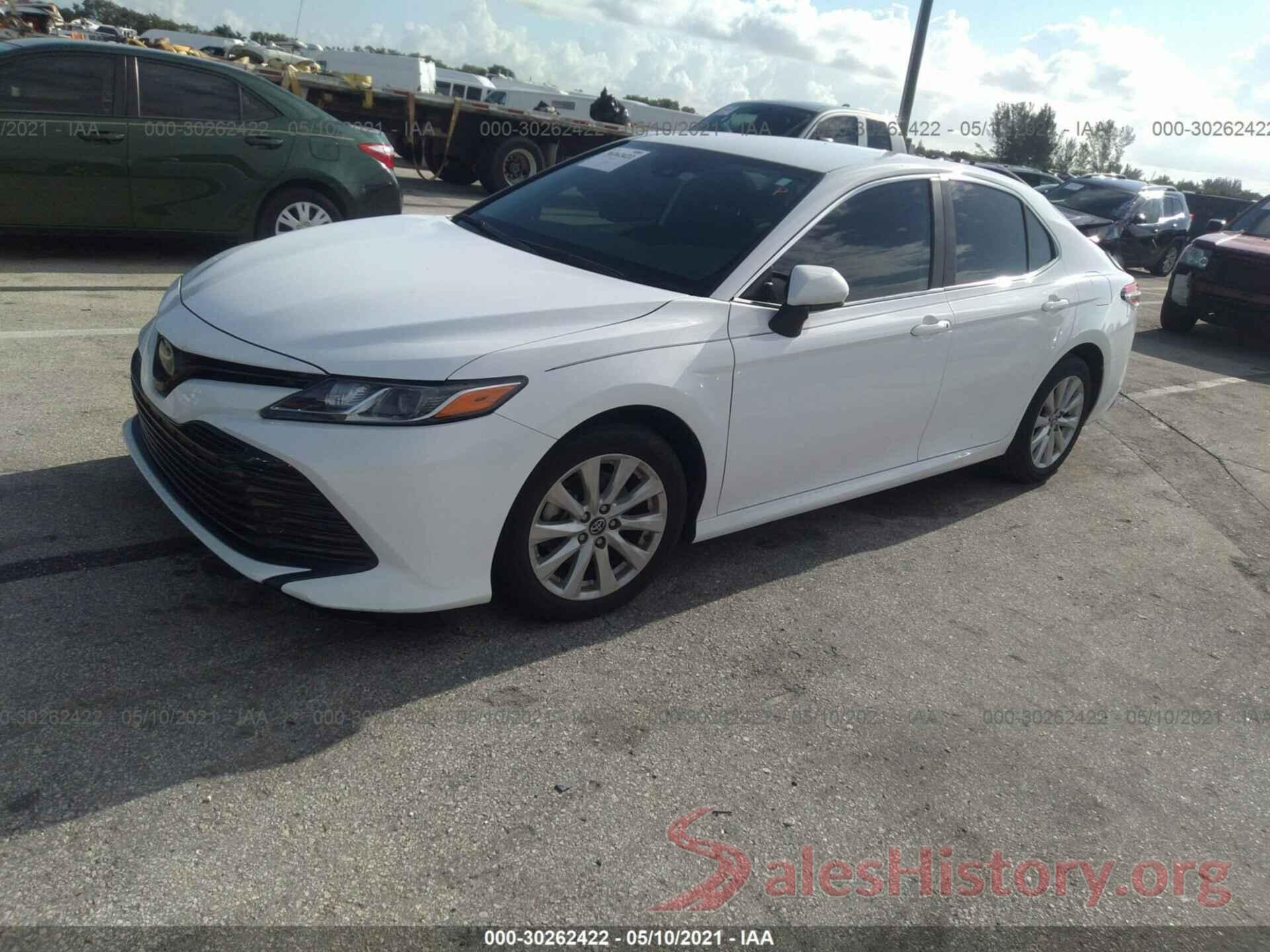 4T1B11HK0KU816554 2019 TOYOTA CAMRY