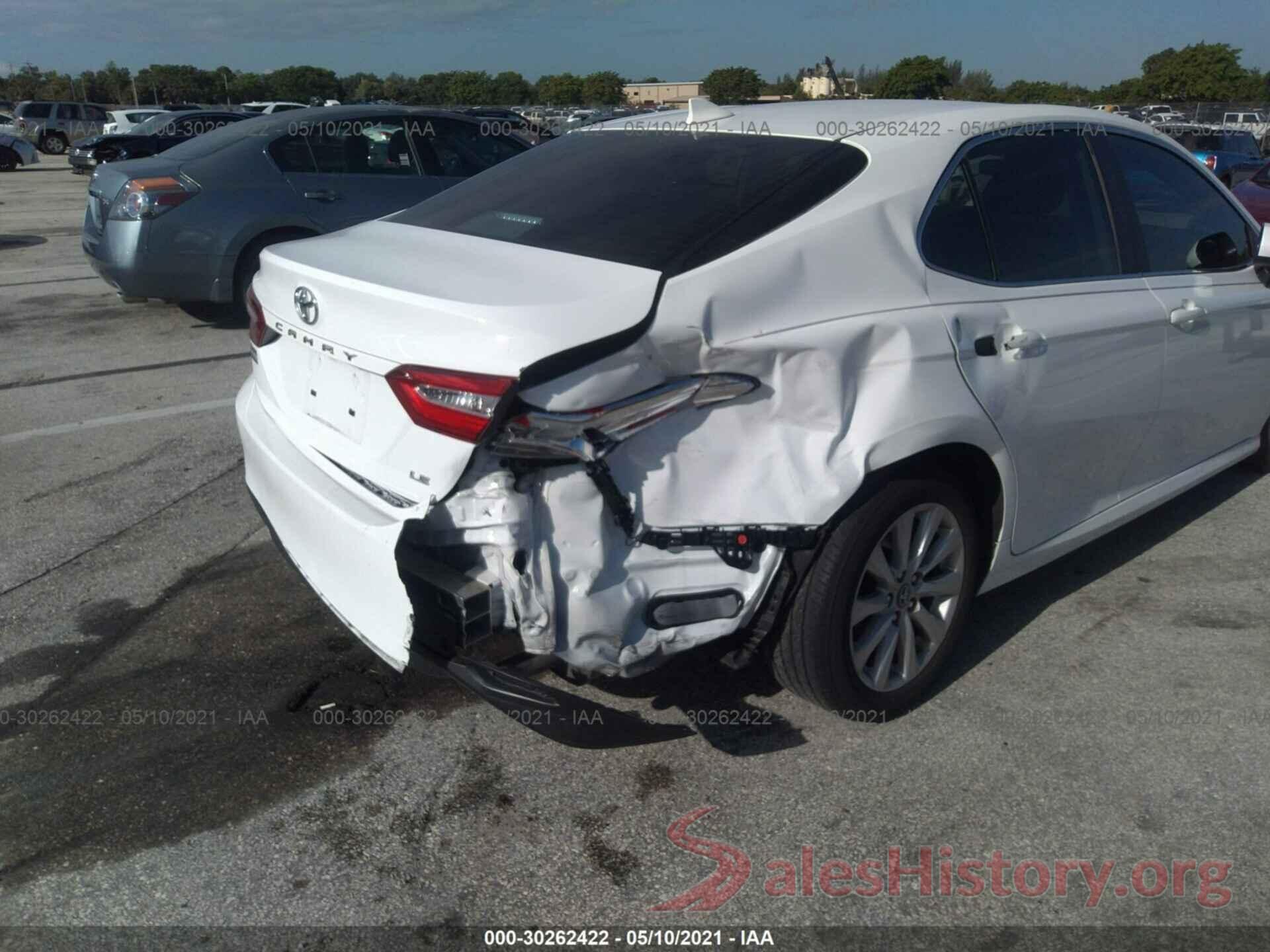 4T1B11HK0KU816554 2019 TOYOTA CAMRY