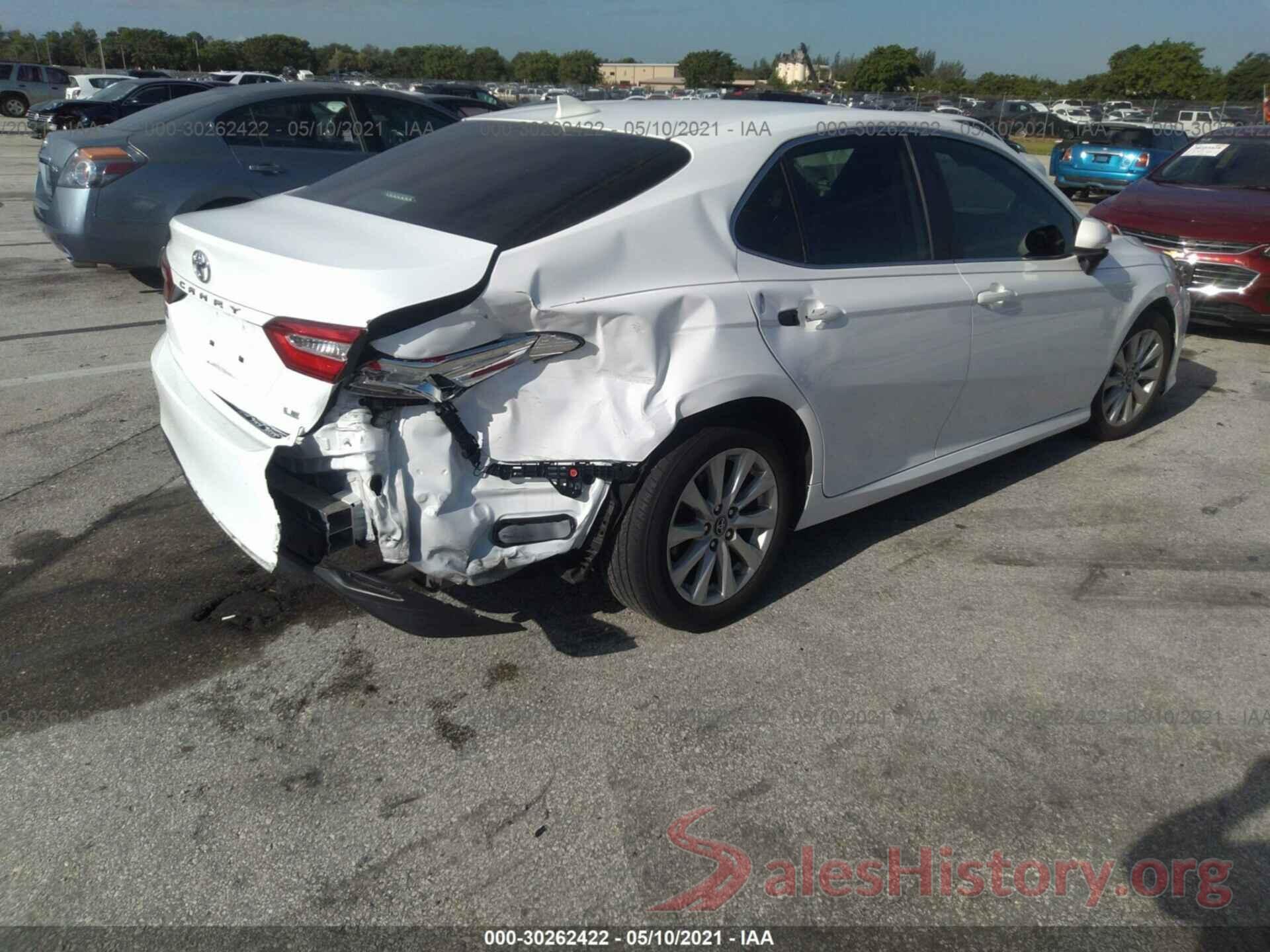 4T1B11HK0KU816554 2019 TOYOTA CAMRY