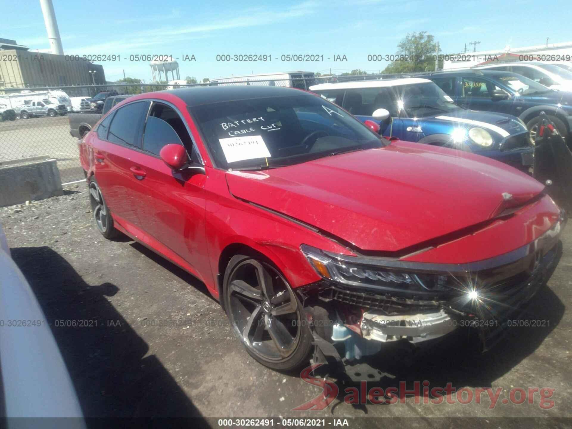 1HGCV1F3XJA135540 2018 HONDA ACCORD SEDAN