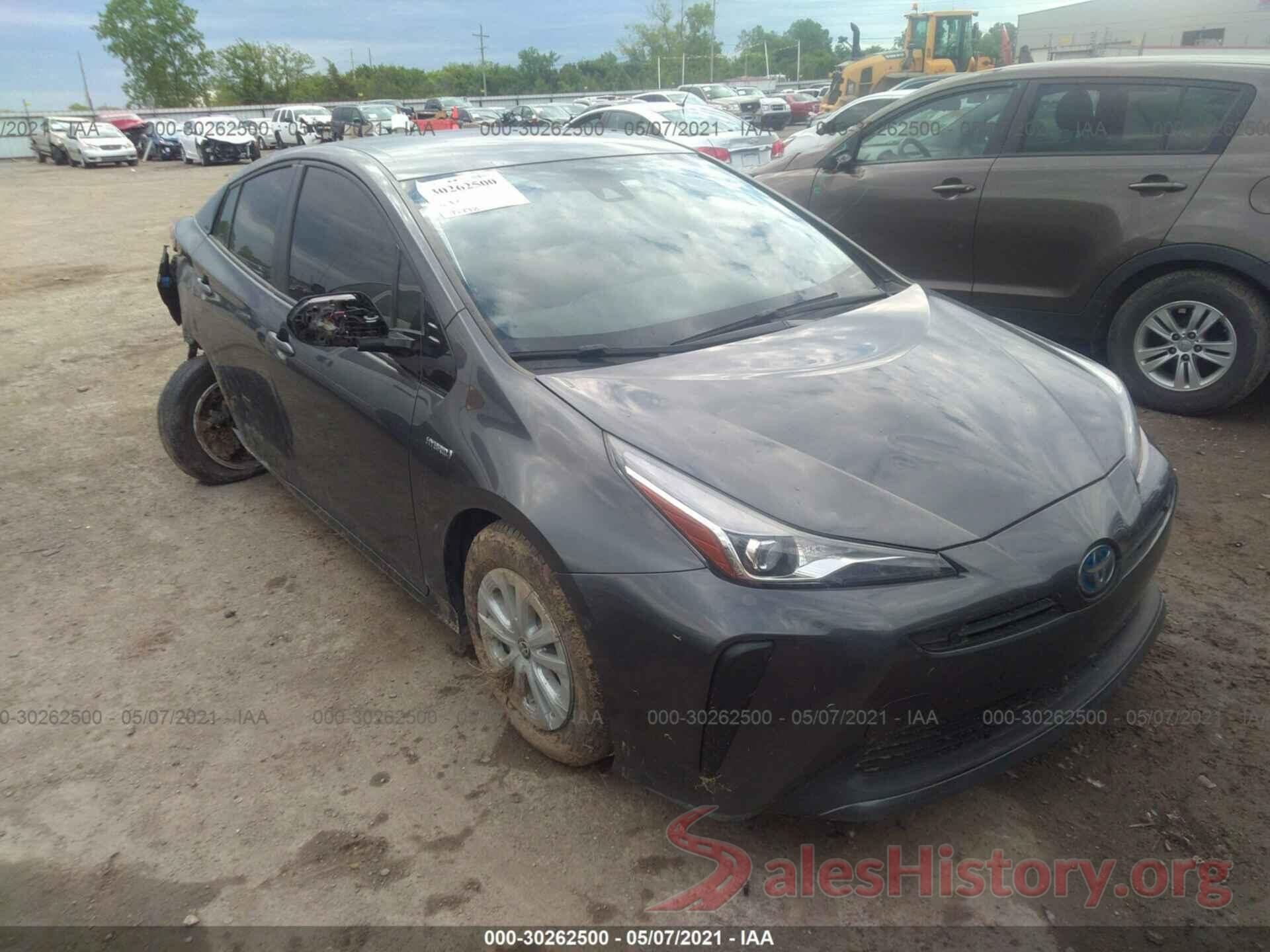 JTDKARFU1K3089924 2019 TOYOTA PRIUS