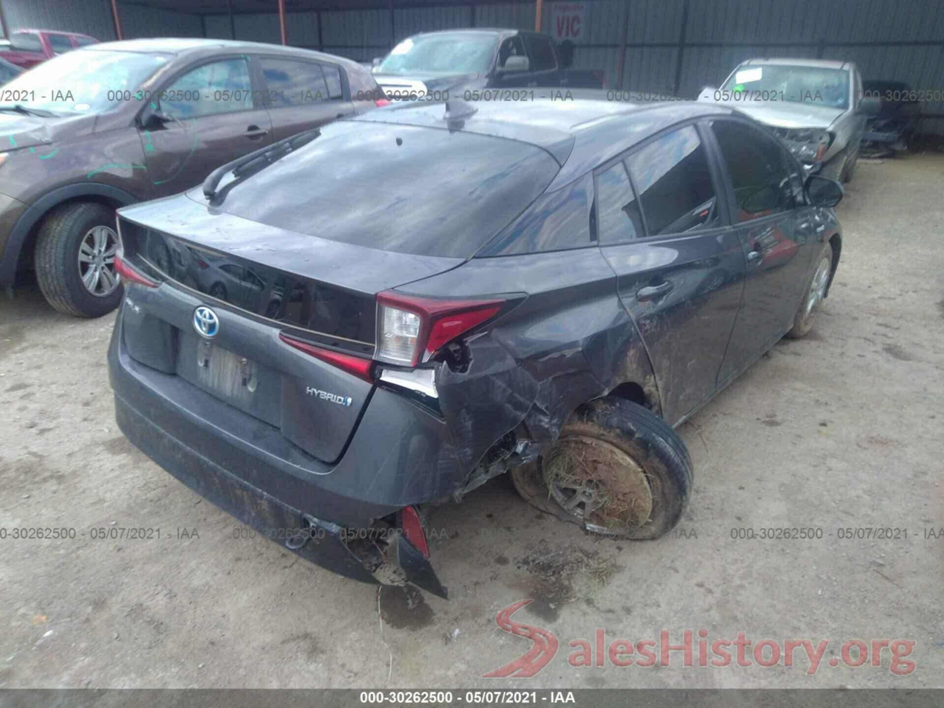 JTDKARFU1K3089924 2019 TOYOTA PRIUS