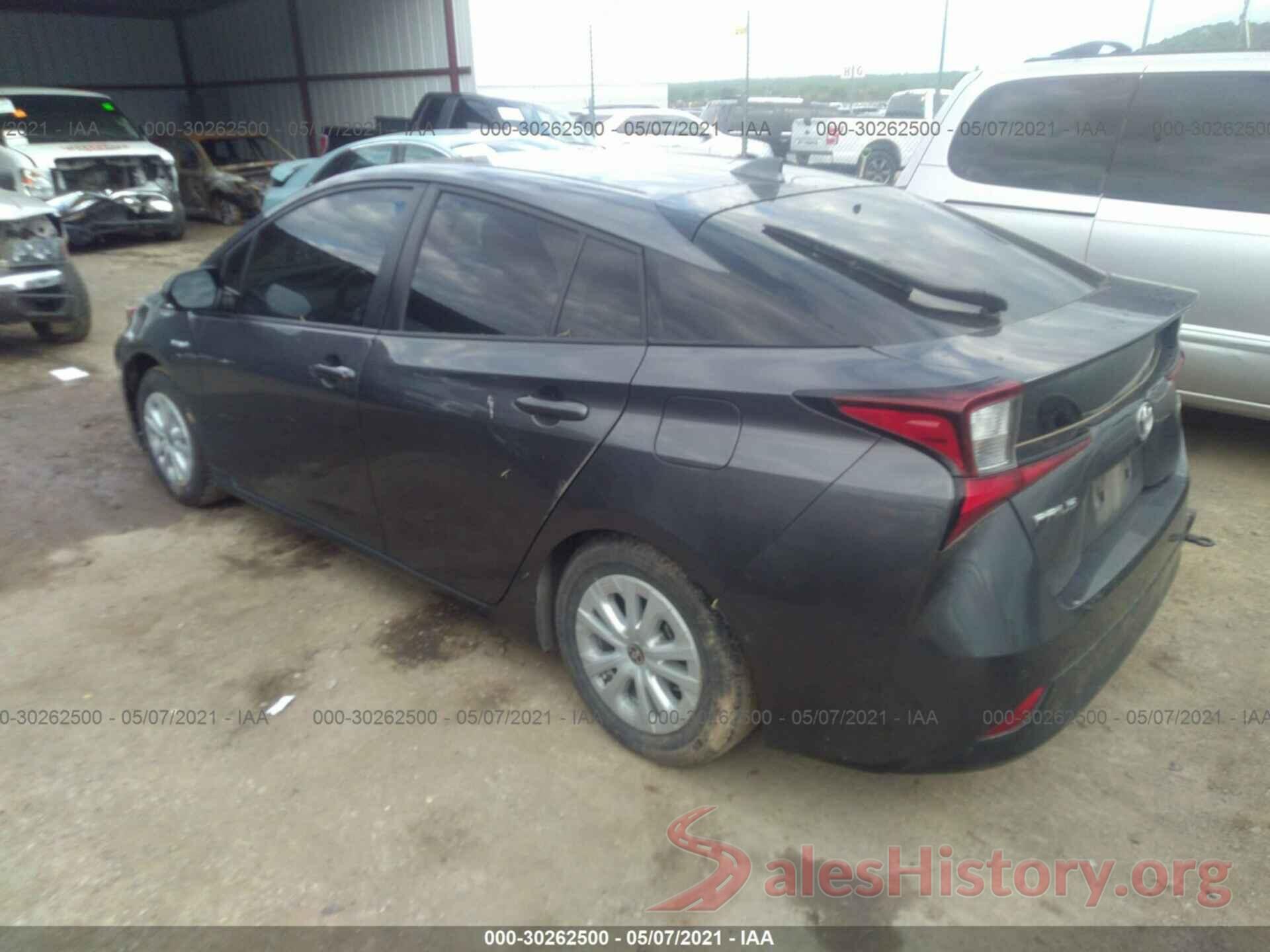 JTDKARFU1K3089924 2019 TOYOTA PRIUS