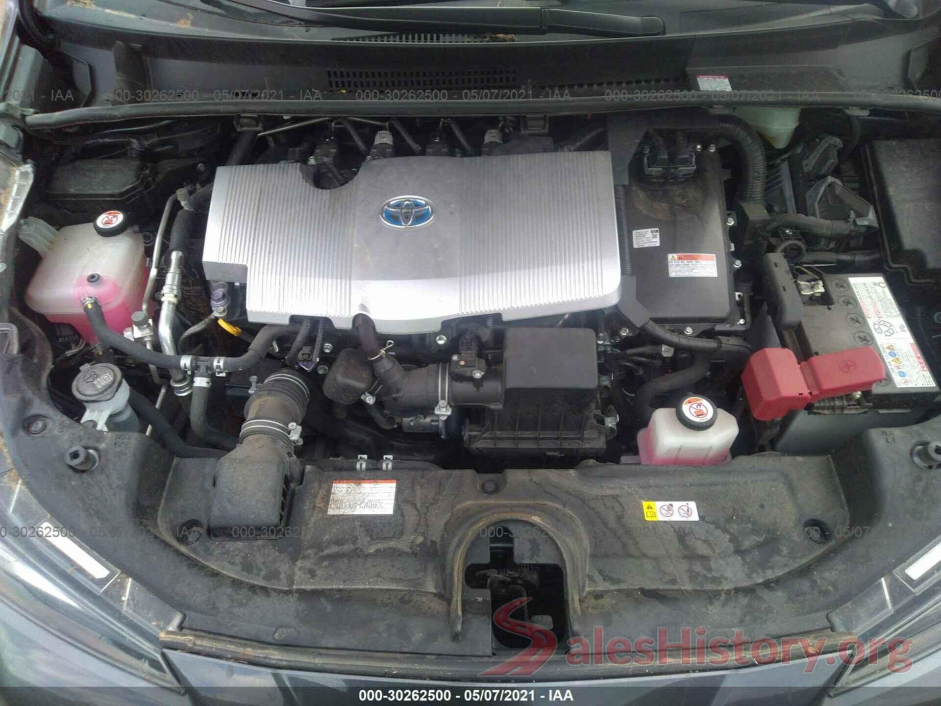 JTDKARFU1K3089924 2019 TOYOTA PRIUS