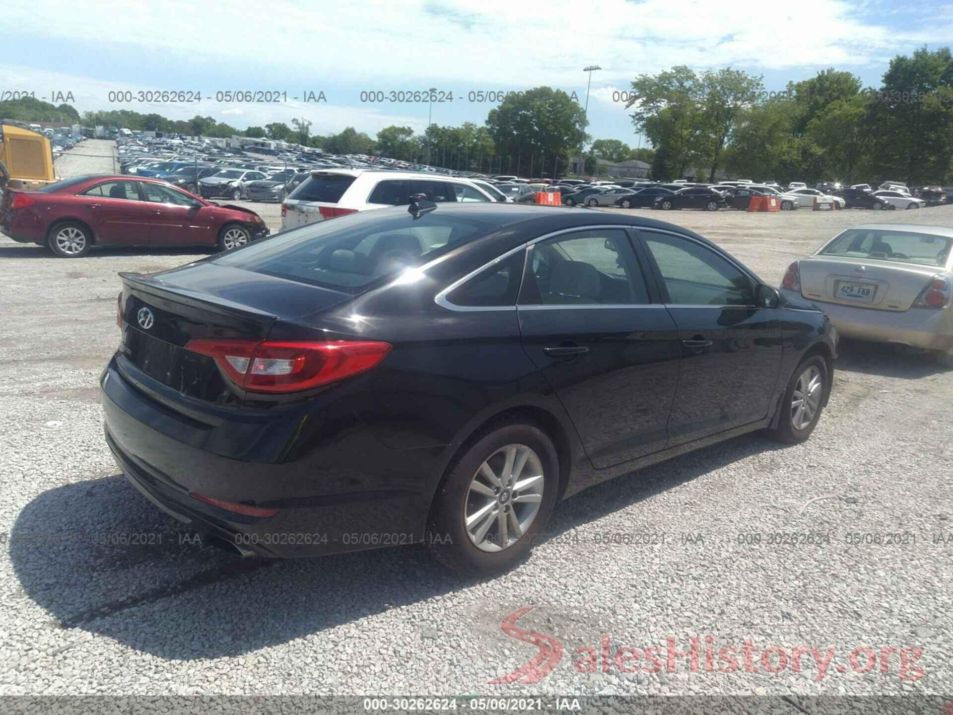 5NPE24AF5GH414009 2016 HYUNDAI SONATA