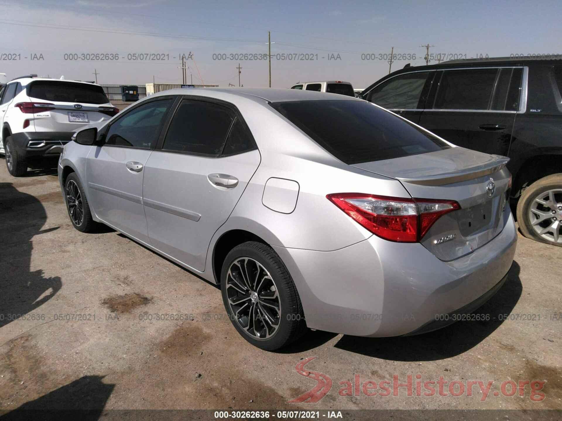 5YFBURHE5GP568553 2016 TOYOTA COROLLA