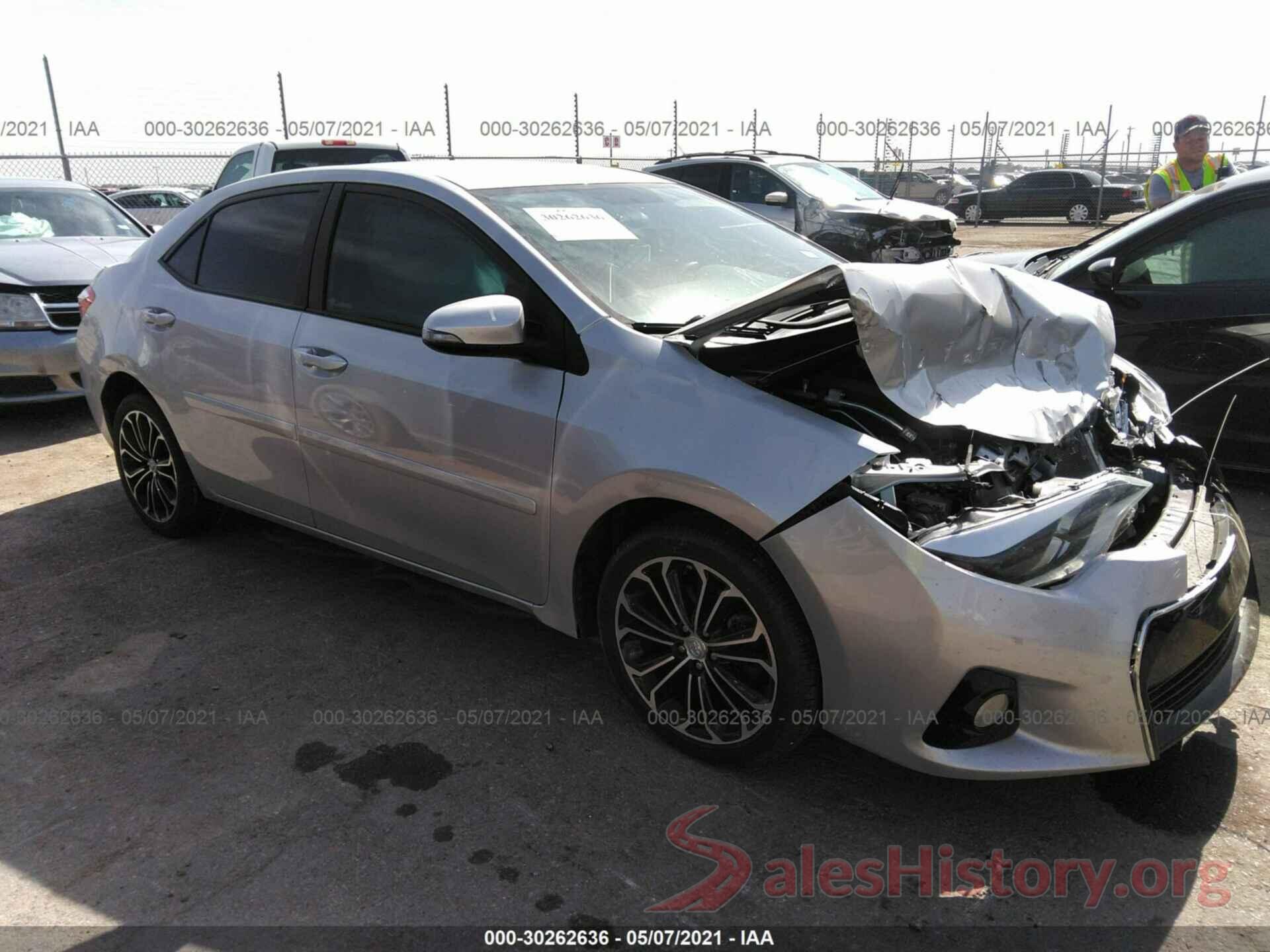 5YFBURHE5GP568553 2016 TOYOTA COROLLA