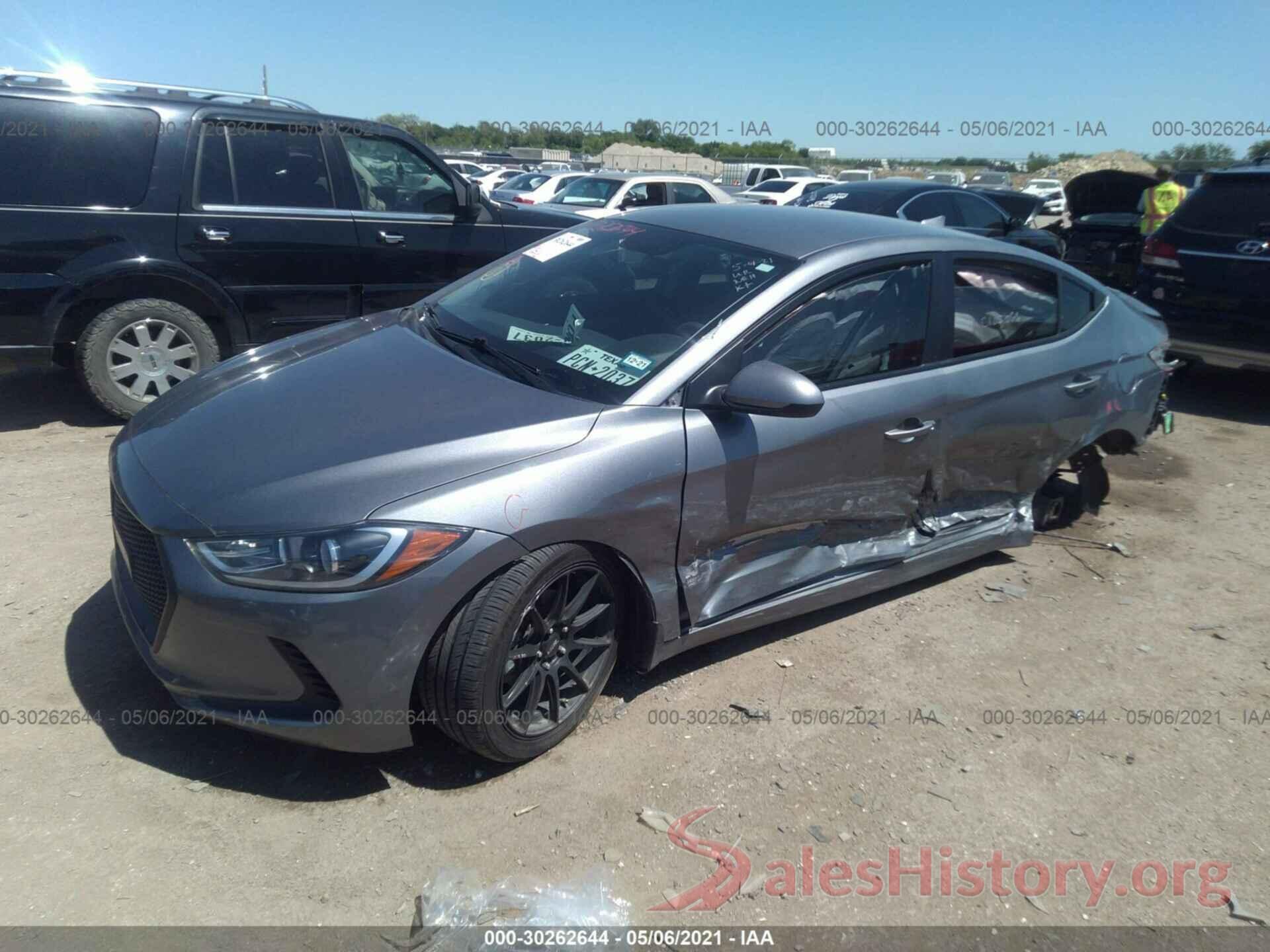 KMHD84LF1JU687903 2018 HYUNDAI ELANTRA