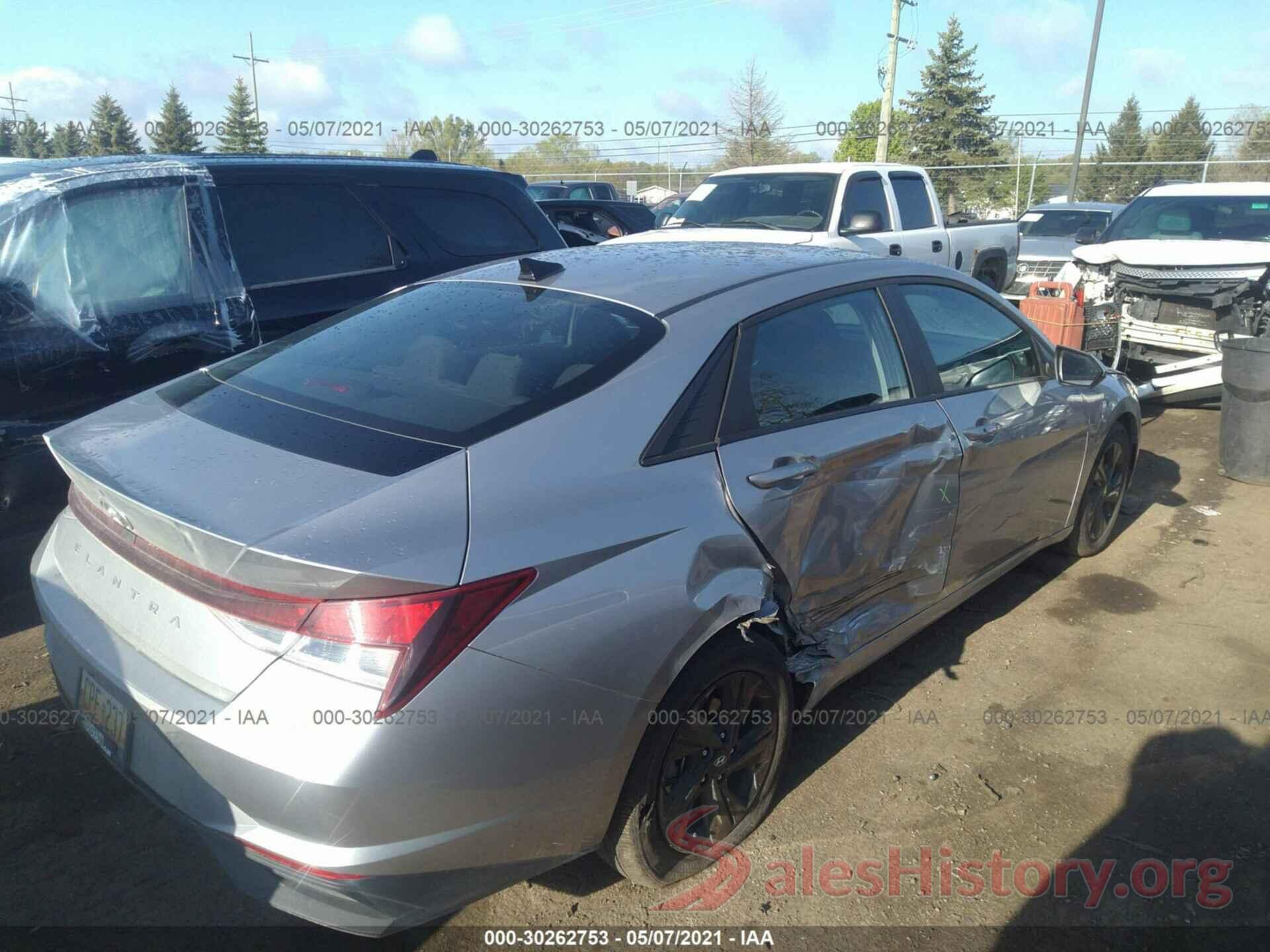 5NPLM4AG5MH002582 2021 HYUNDAI ELANTRA