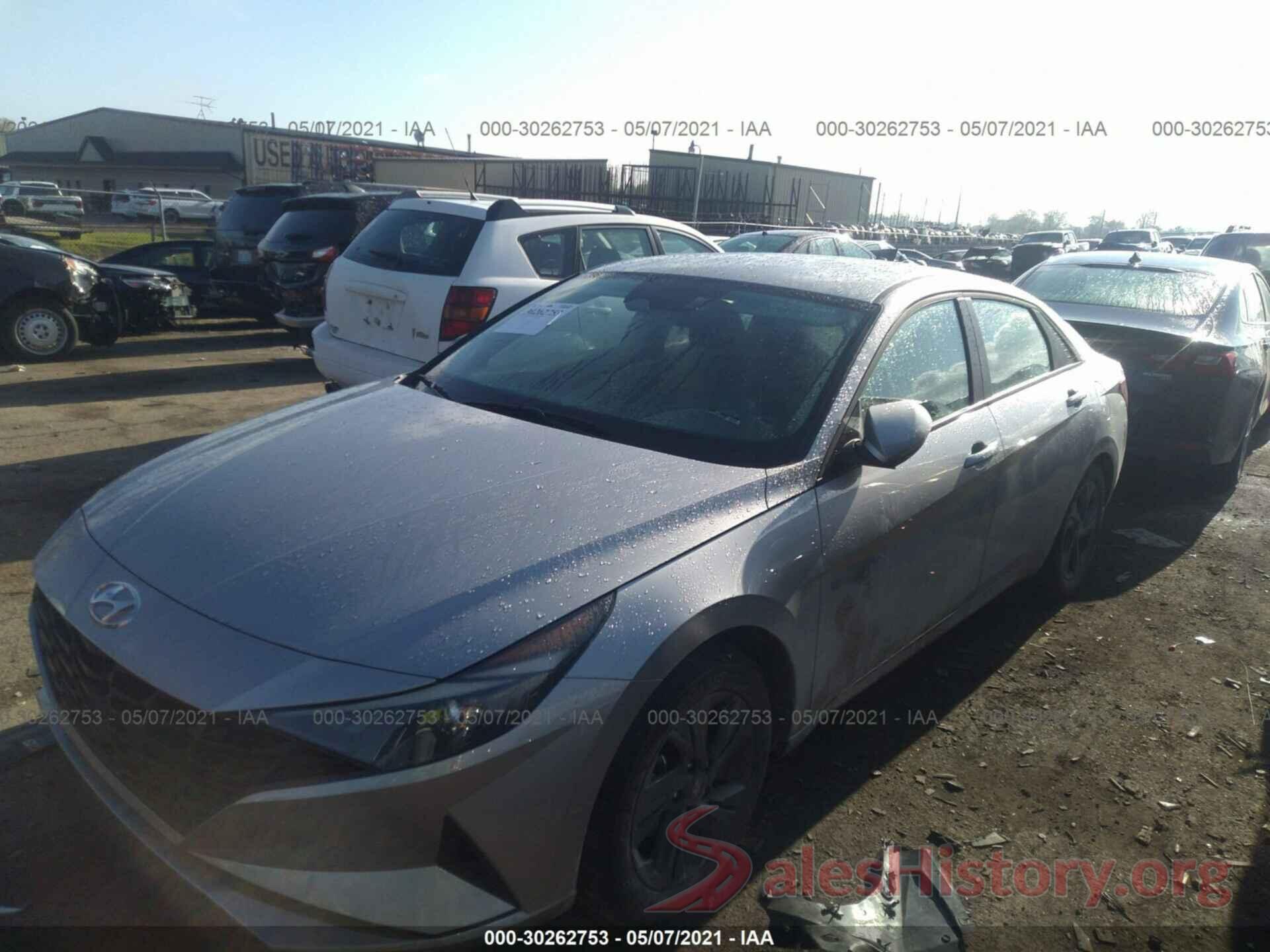 5NPLM4AG5MH002582 2021 HYUNDAI ELANTRA