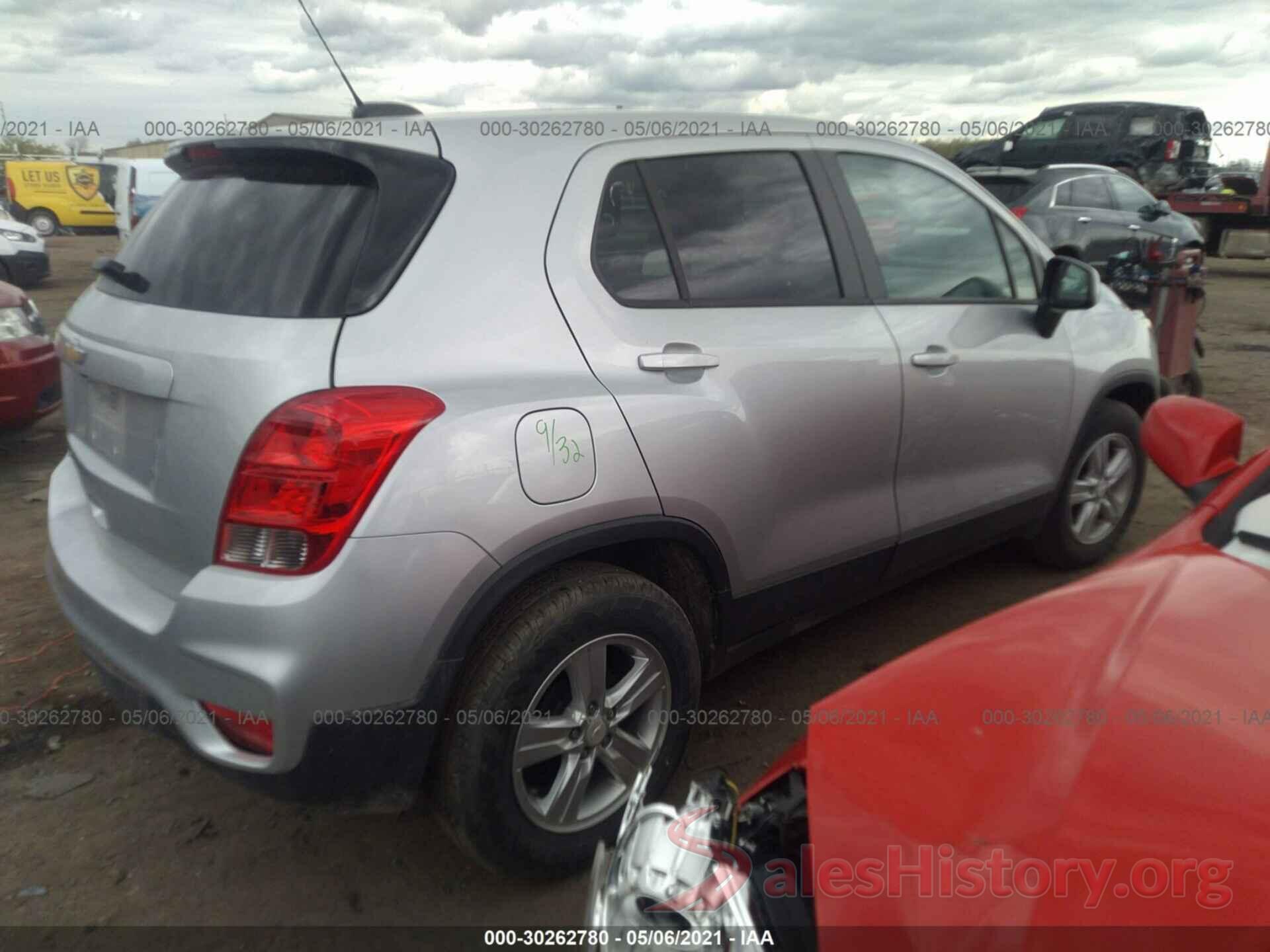 3GNCJKSB4KL406428 2019 CHEVROLET TRAX