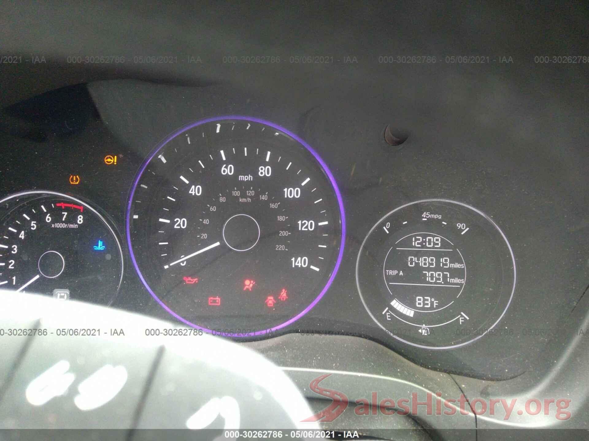 3CZRU5H32HM719356 2017 HONDA HR-V