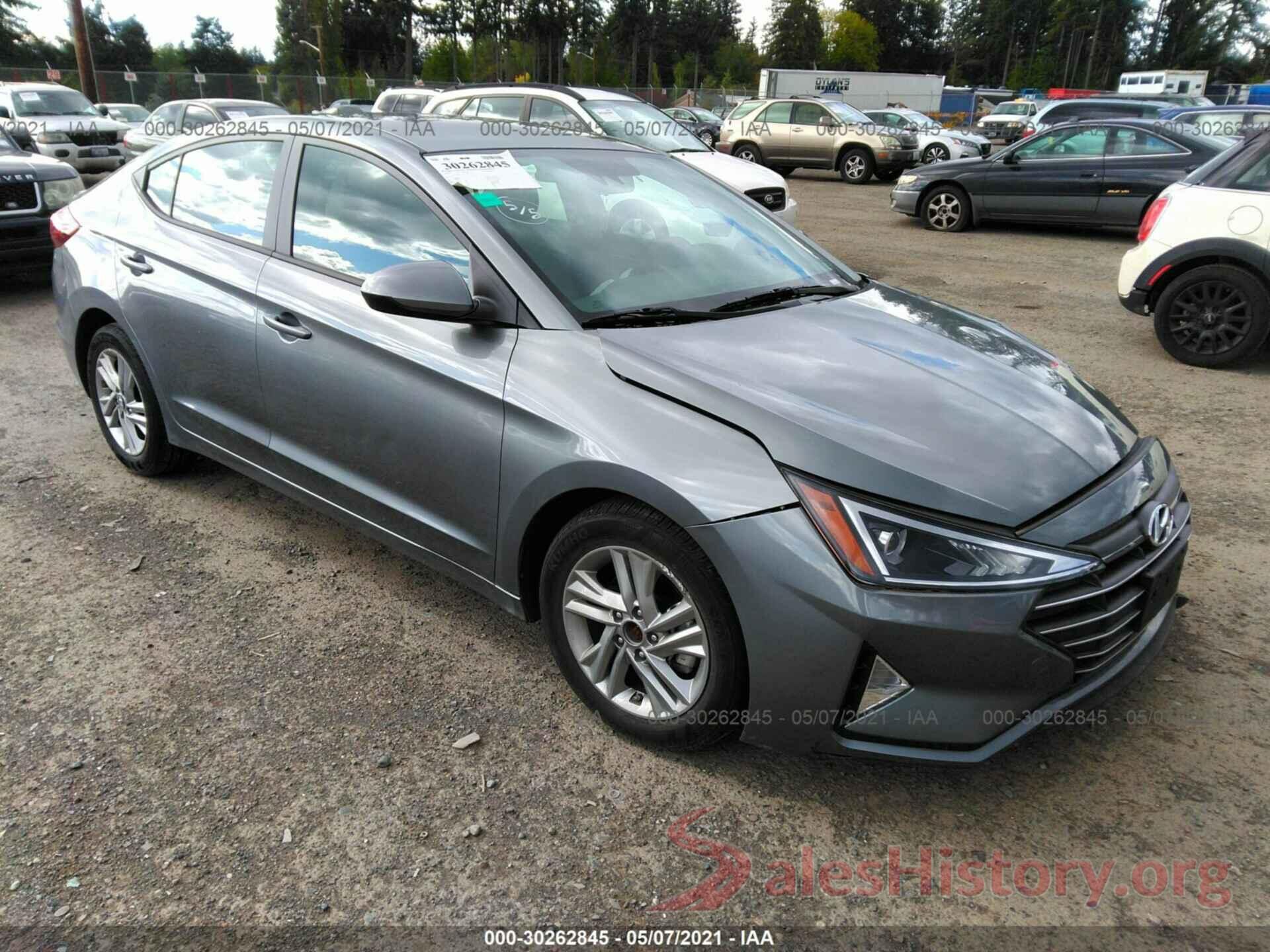 KMHD84LFXKU770747 2019 HYUNDAI ELANTRA