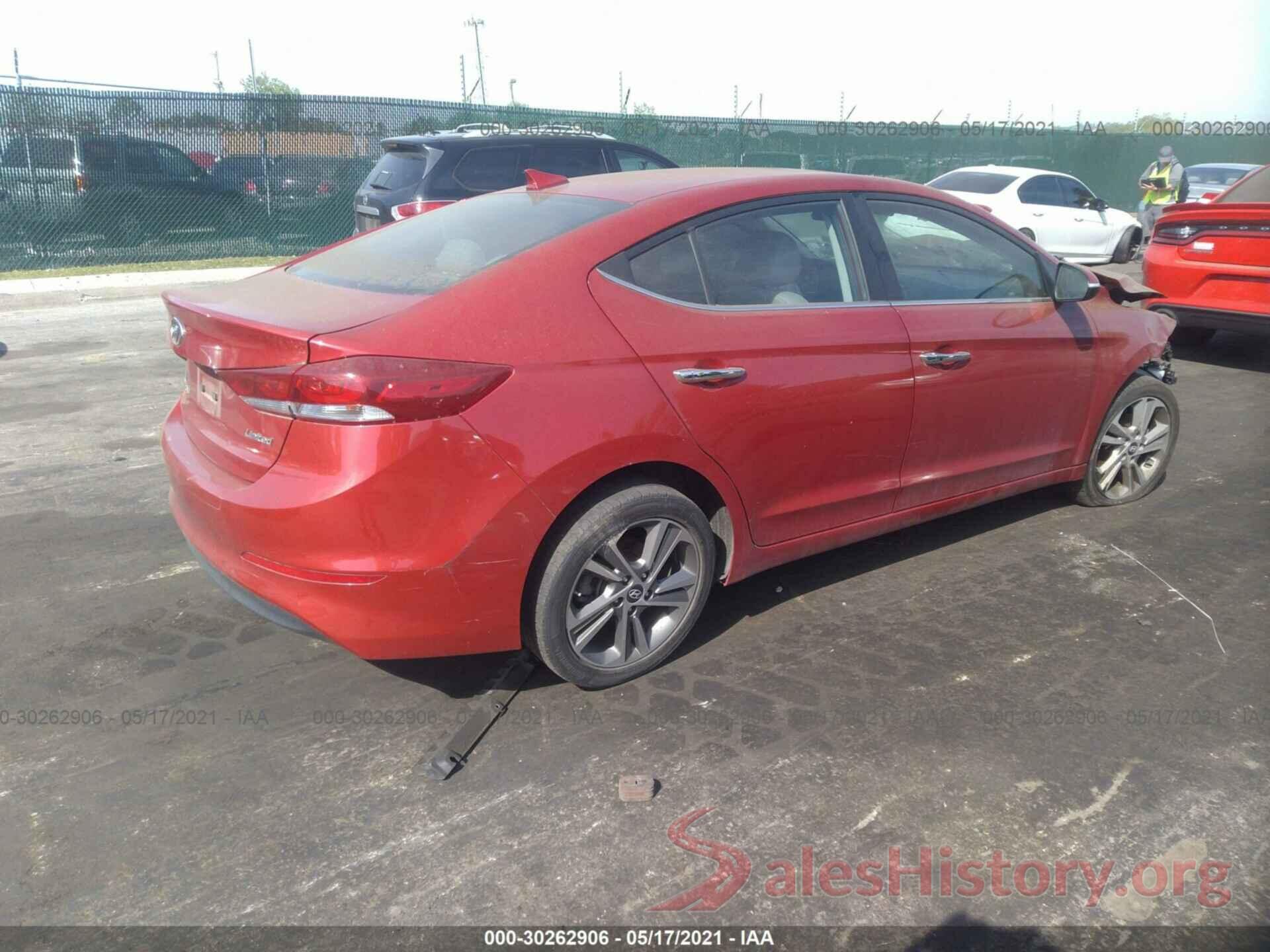 5NPD84LF8HH068210 2017 HYUNDAI ELANTRA