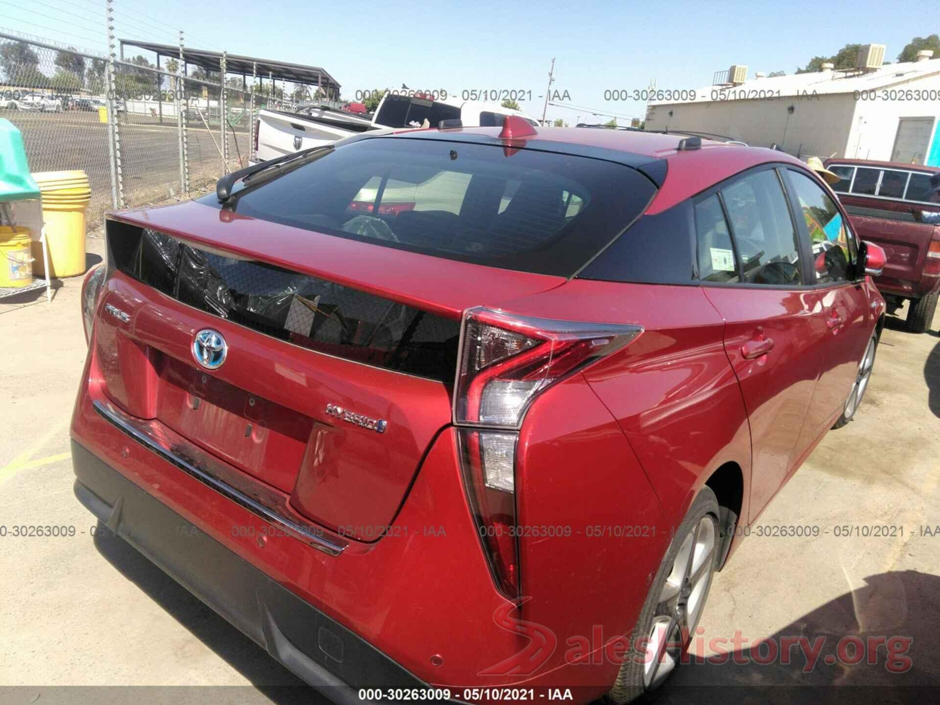 JTDKARFU1H3053000 2017 TOYOTA PRIUS