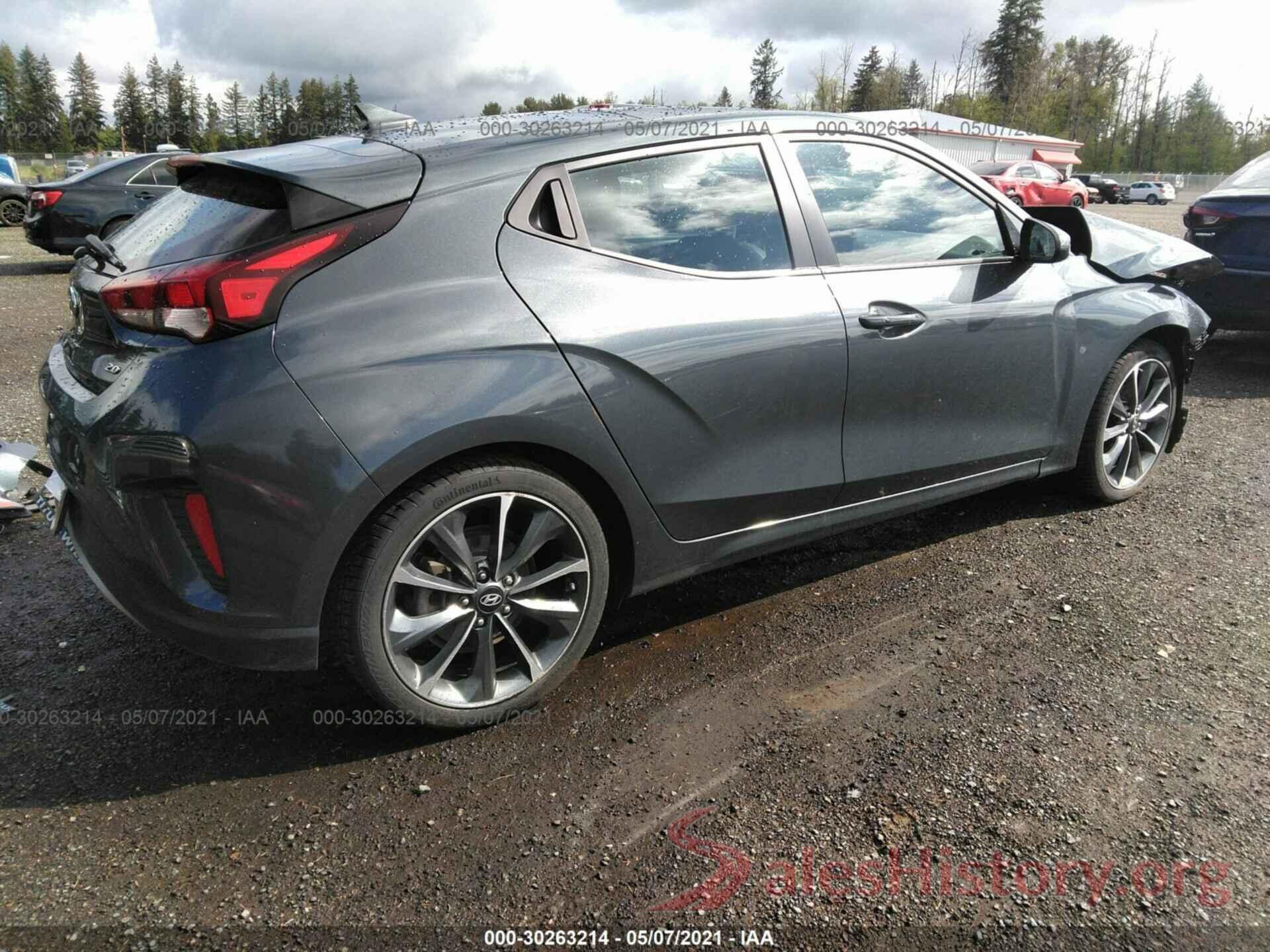 KMHTG6AF4KU005692 2019 HYUNDAI VELOSTER