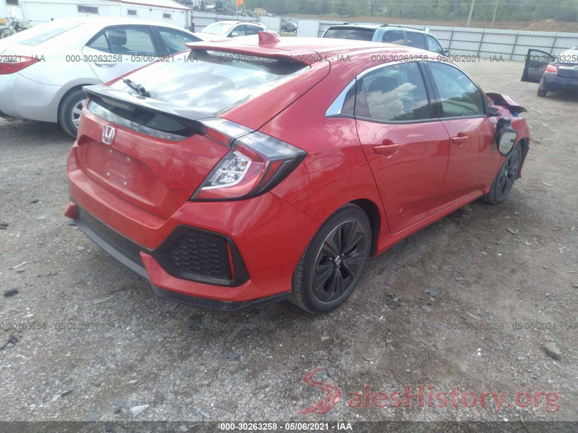 SHHFK7H51JU217734 2018 HONDA CIVIC HATCHBACK