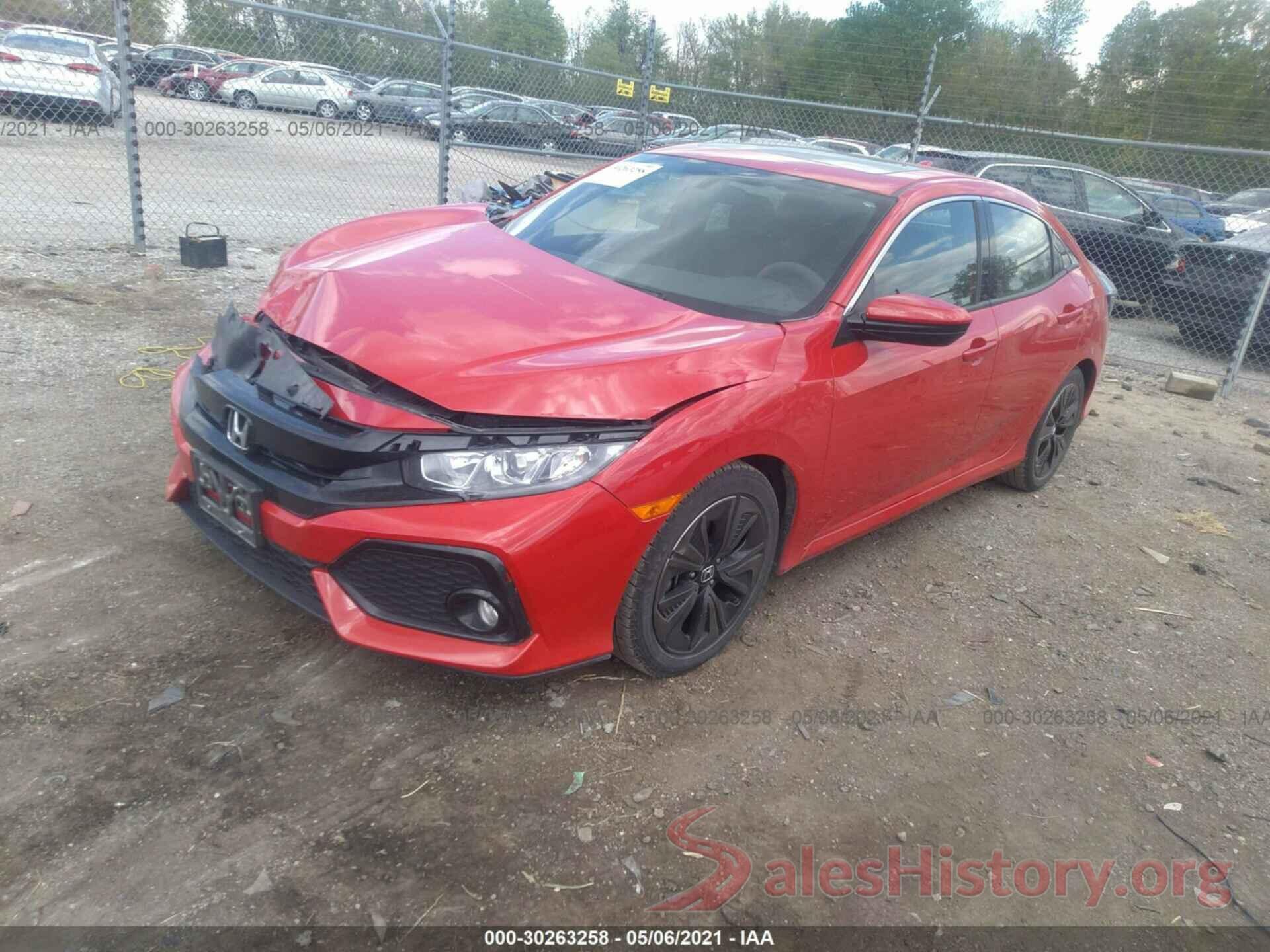 SHHFK7H51JU217734 2018 HONDA CIVIC HATCHBACK