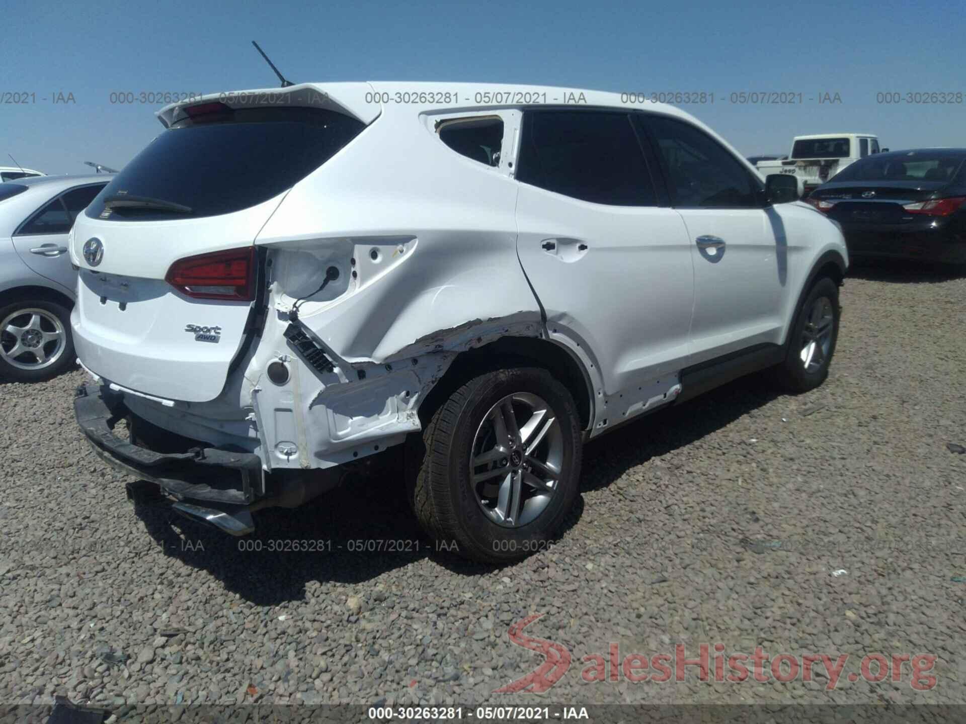 5NMZTDLB8JH107902 2018 HYUNDAI SANTA FE SPORT