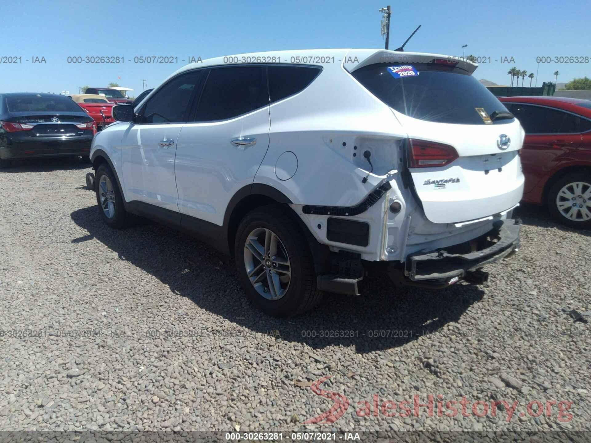 5NMZTDLB8JH107902 2018 HYUNDAI SANTA FE SPORT