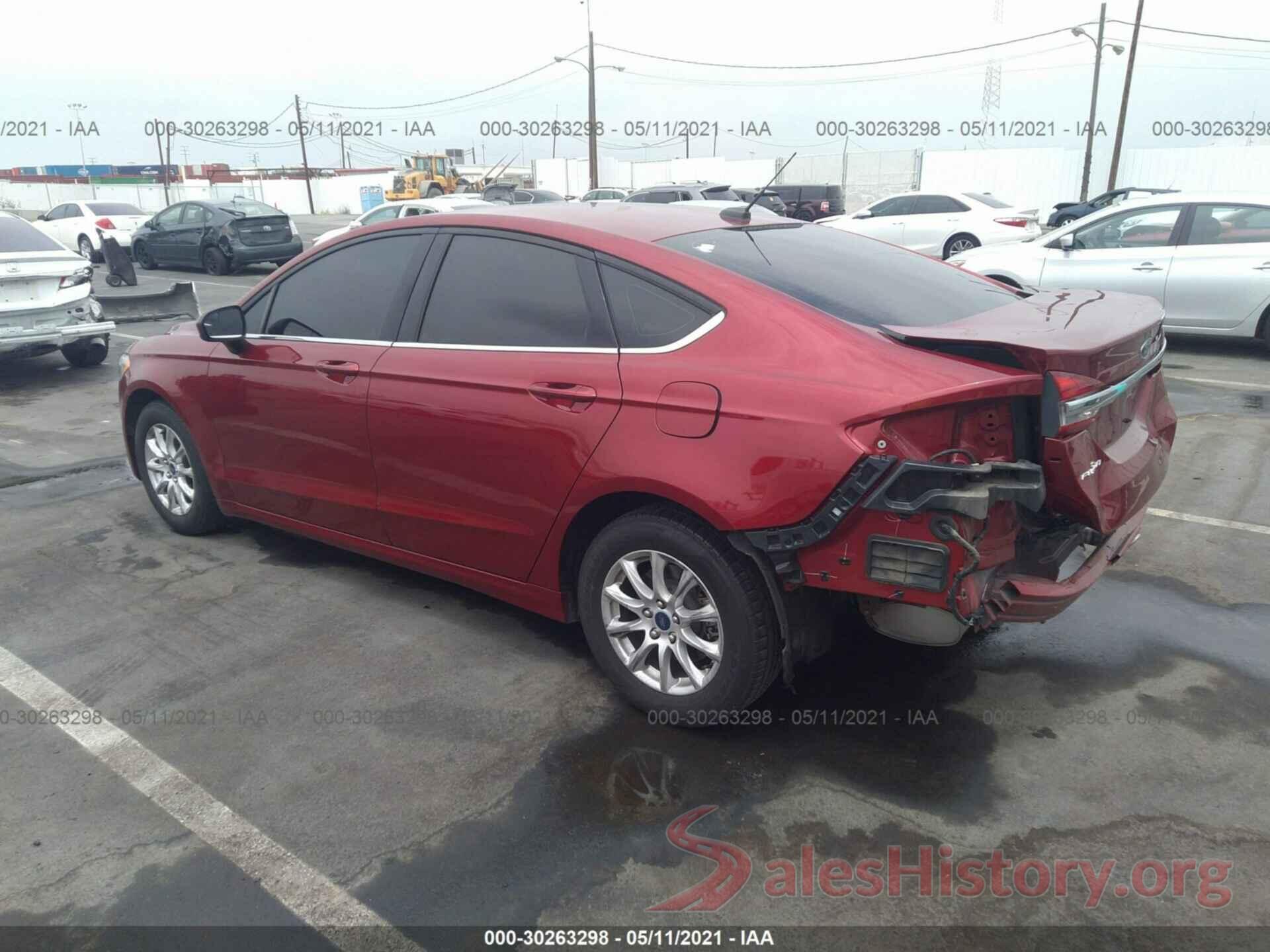 3FA6P0G70JR257336 2018 FORD FUSION