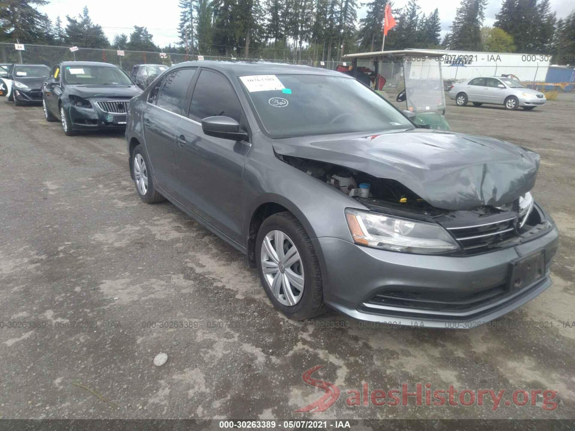 3VW167AJ1HM313812 2017 VOLKSWAGEN JETTA