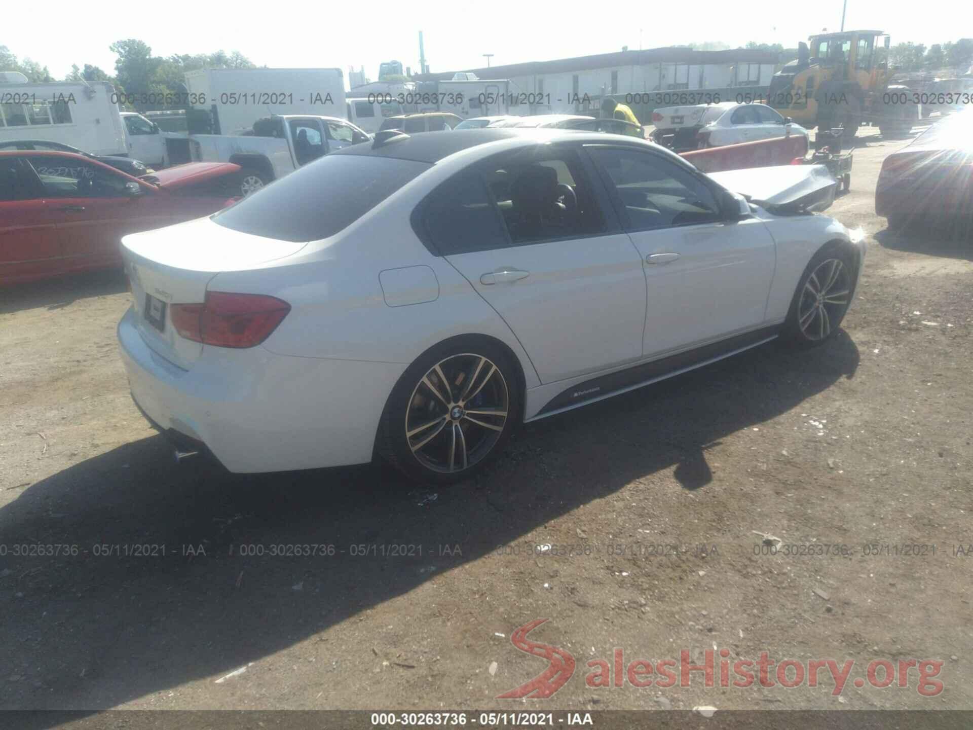 WBA8B3G35HNA92834 2017 BMW 3 SERIES