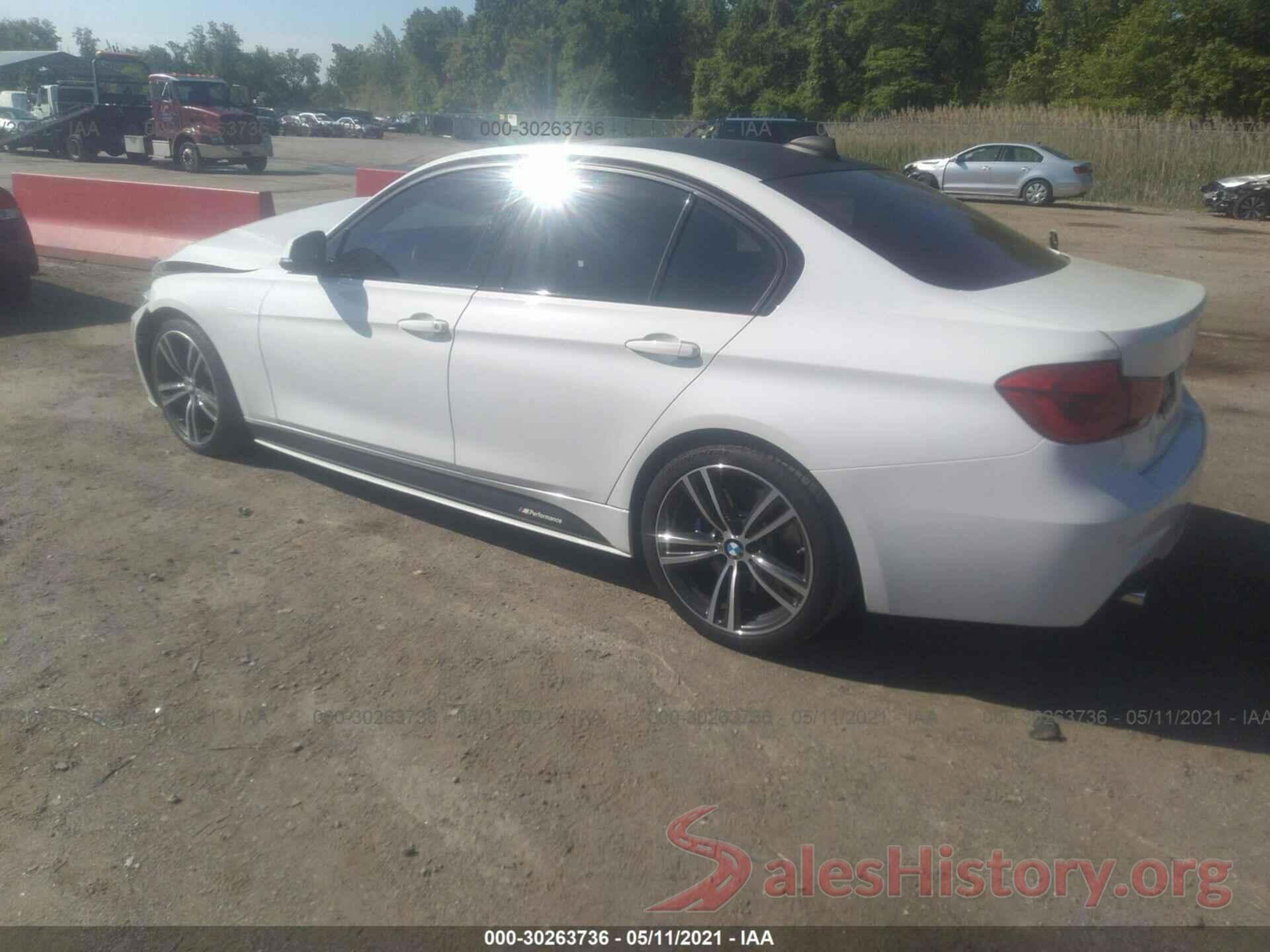 WBA8B3G35HNA92834 2017 BMW 3 SERIES