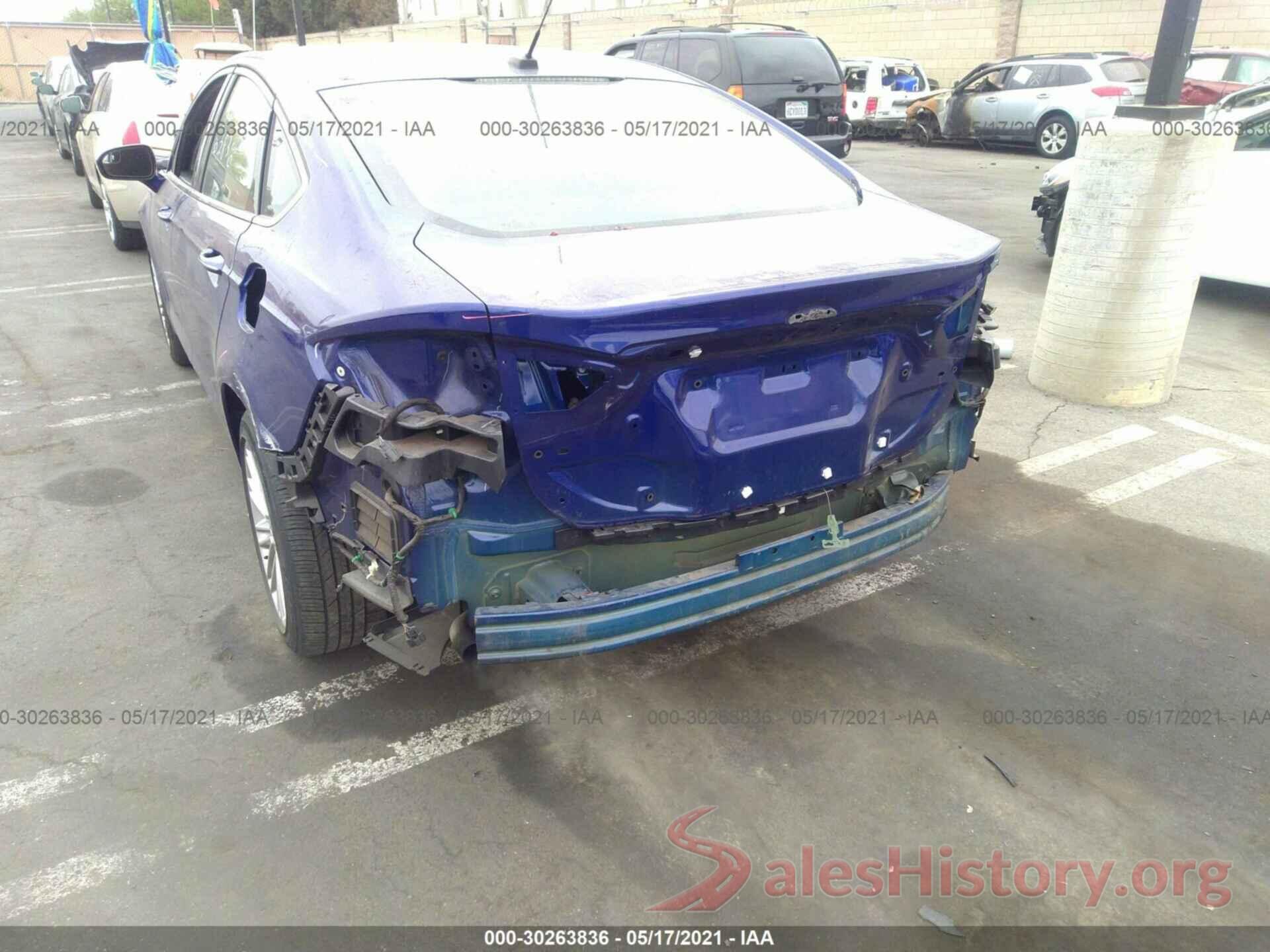 3FA6P0H94GR259423 2016 FORD FUSION