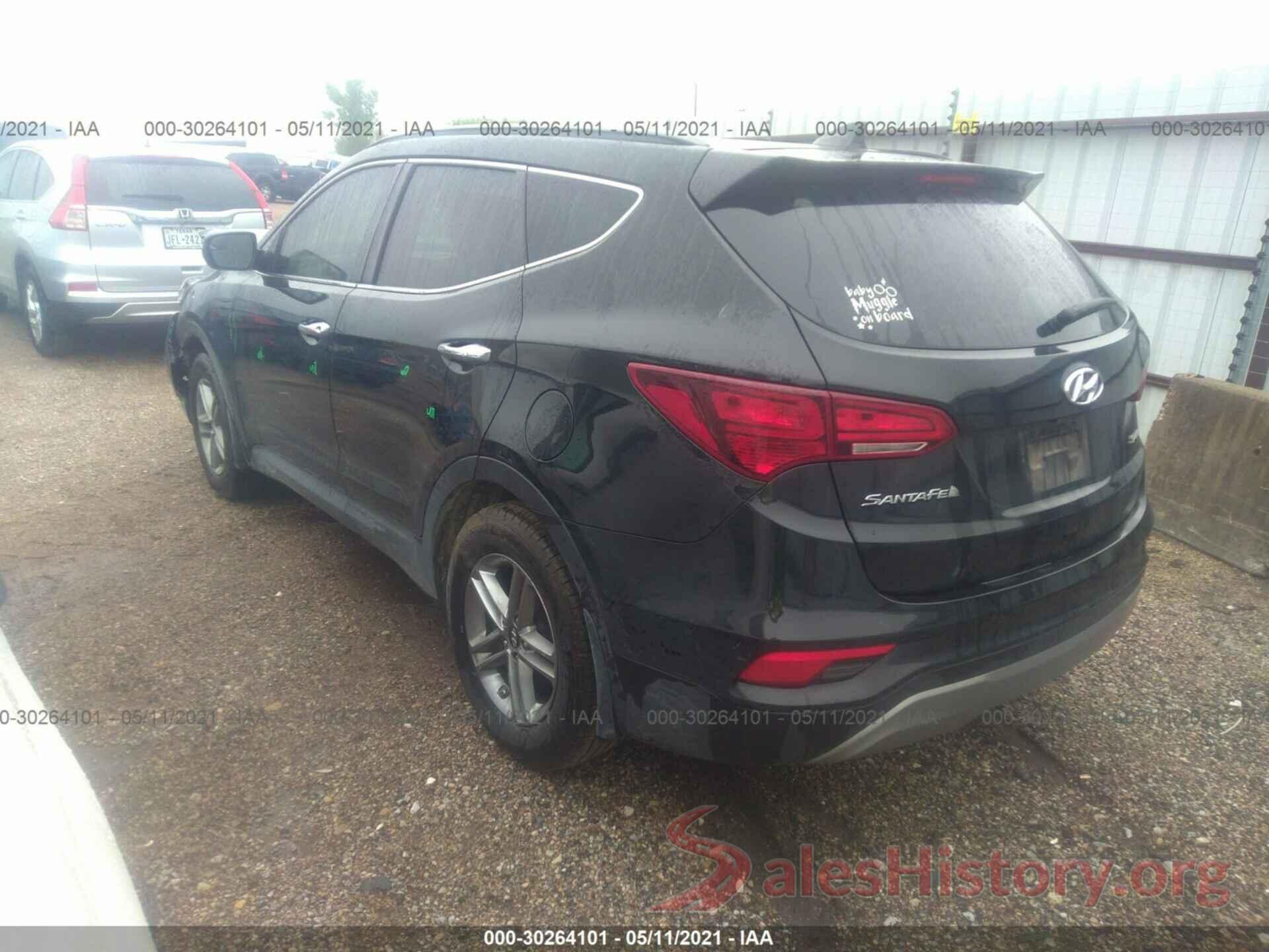 5NMZU3LB7HH026231 2017 HYUNDAI SANTA FE SPORT