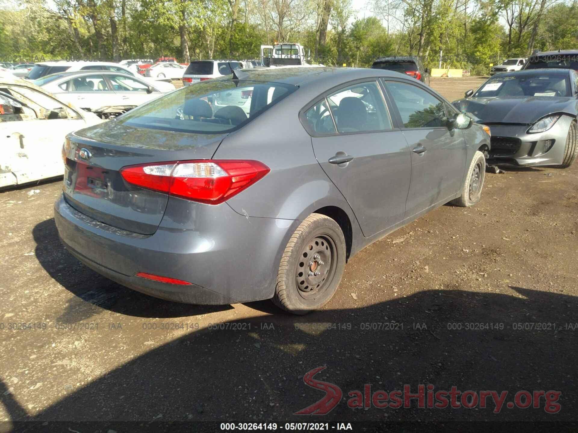 KNAFK4A65G5567118 2016 KIA FORTE